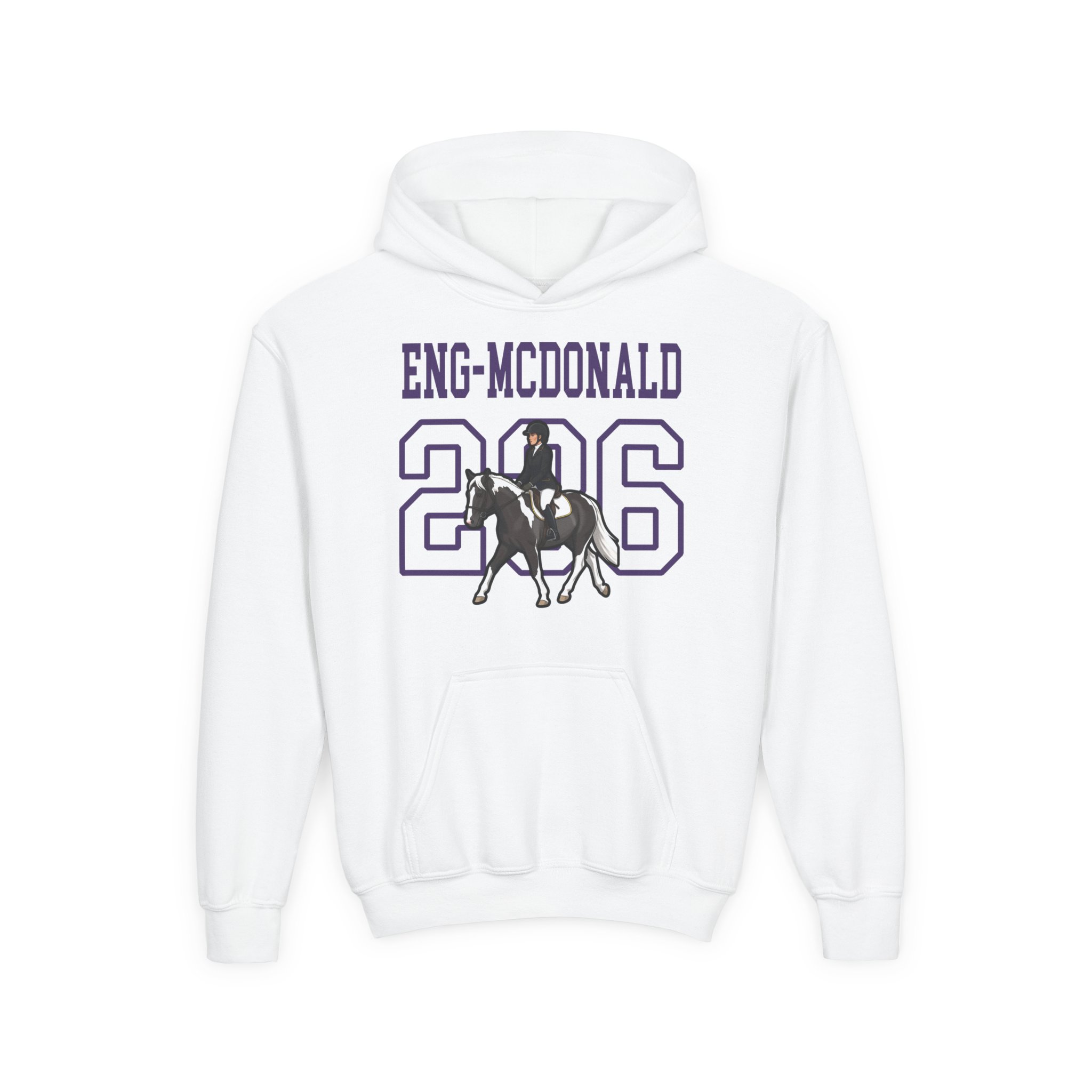 Youth Hoodie — character_shirsey in White