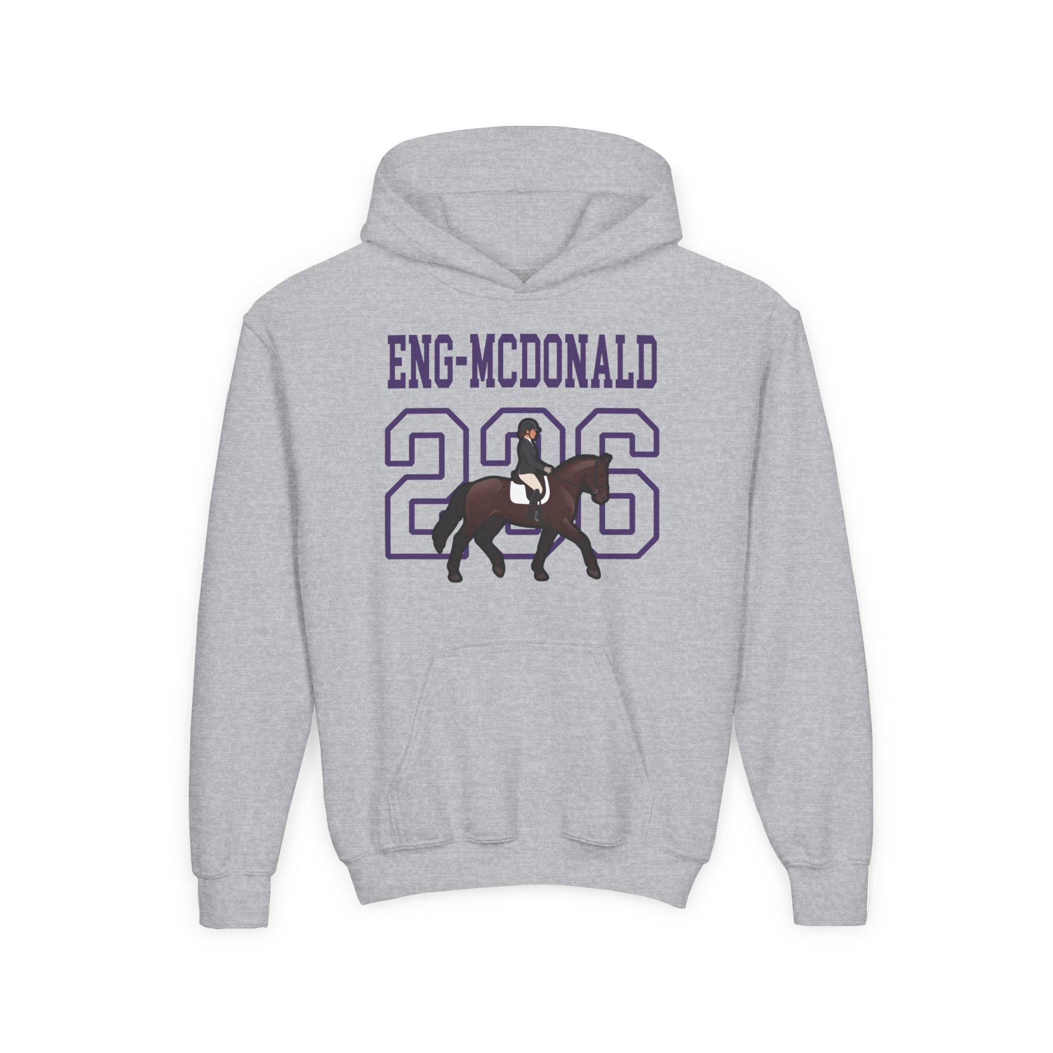 Youth Hoodie — character_shirsey in Grey