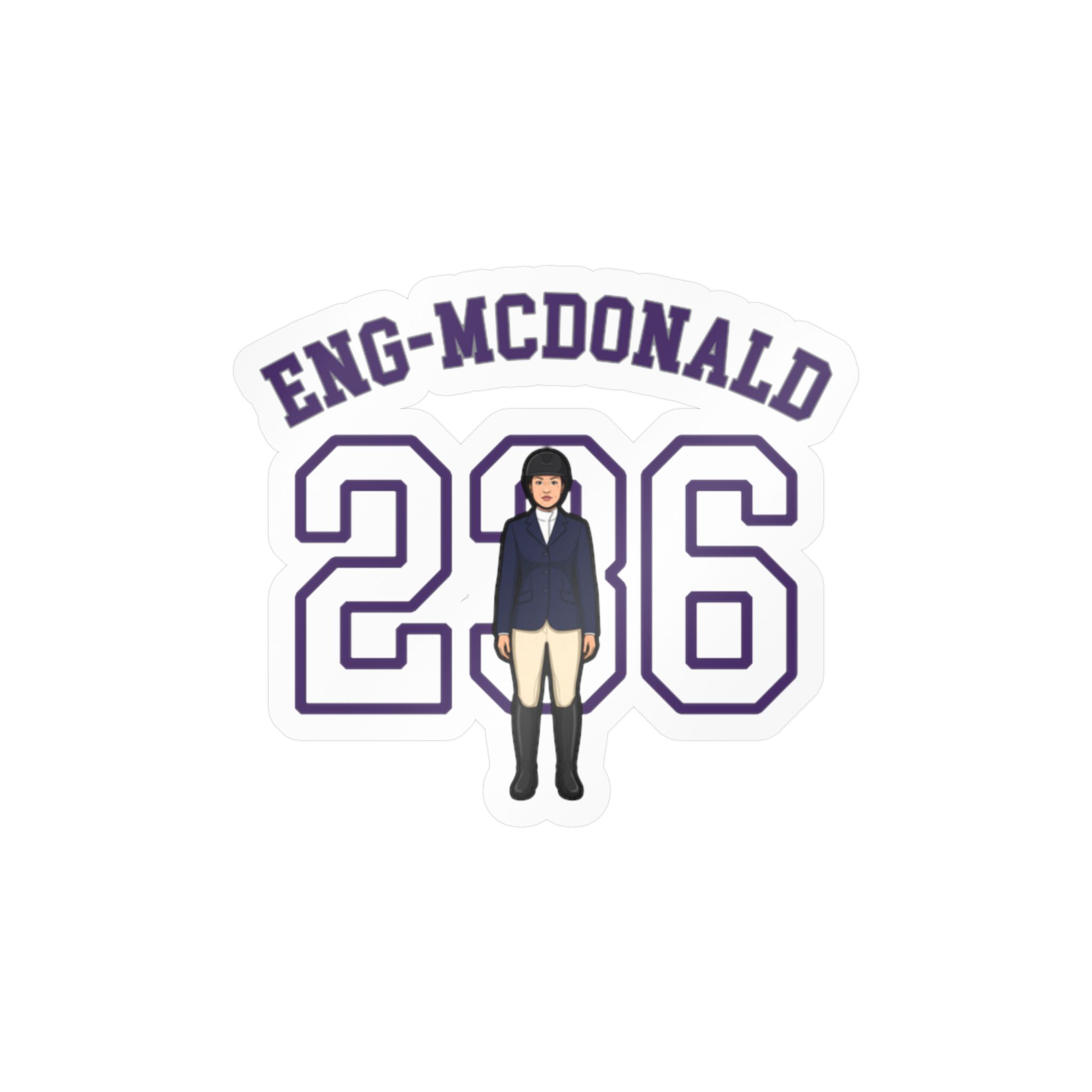 Vinyl Sticker — character_shirsey_arch in Classic