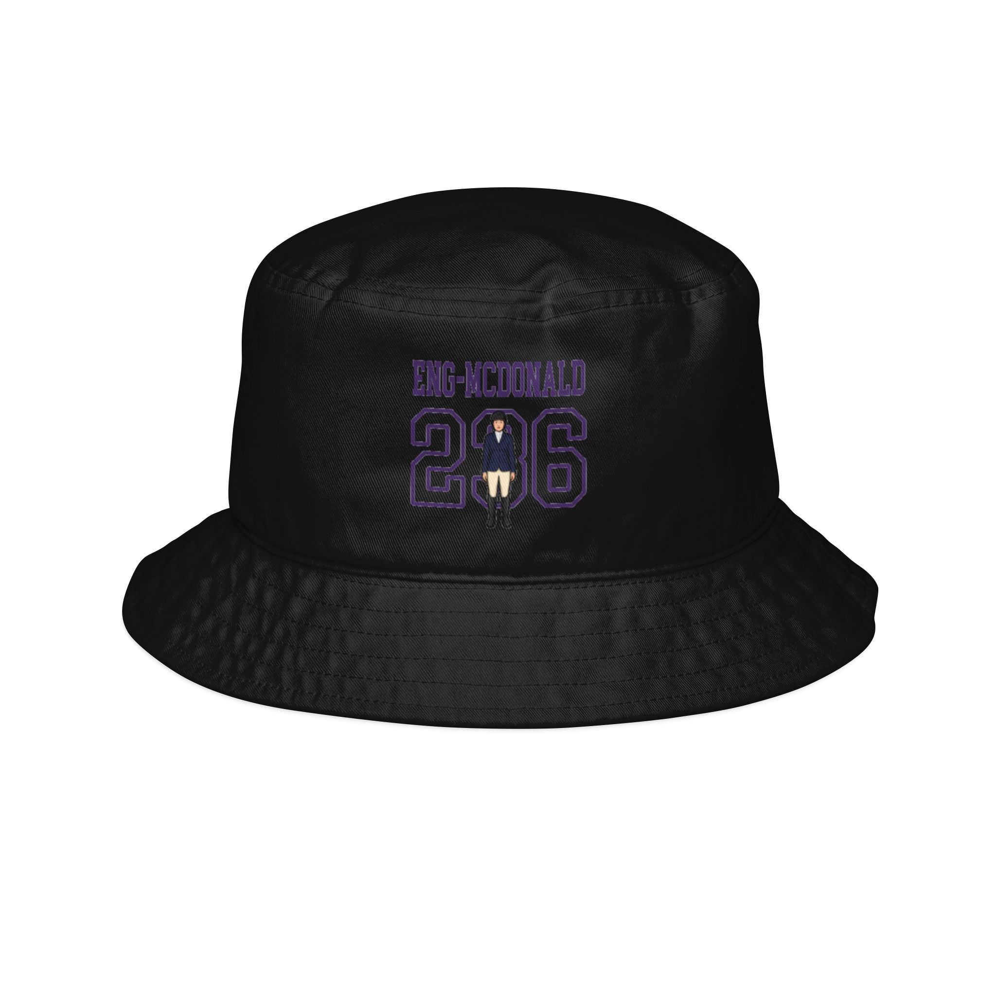 Bucket Hat — character_shirsey in Black