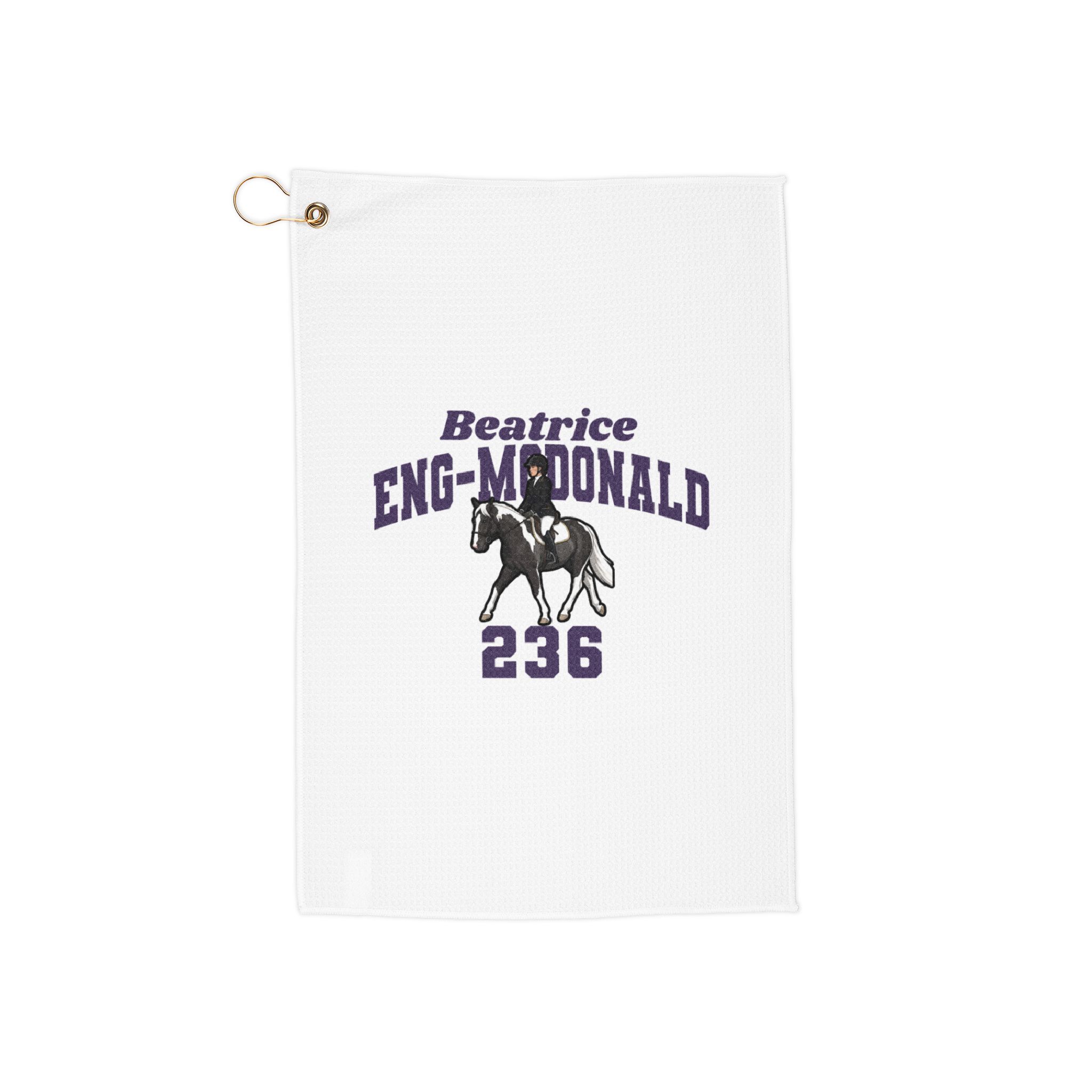 Golf Towel — character_signature_arch in Classic
