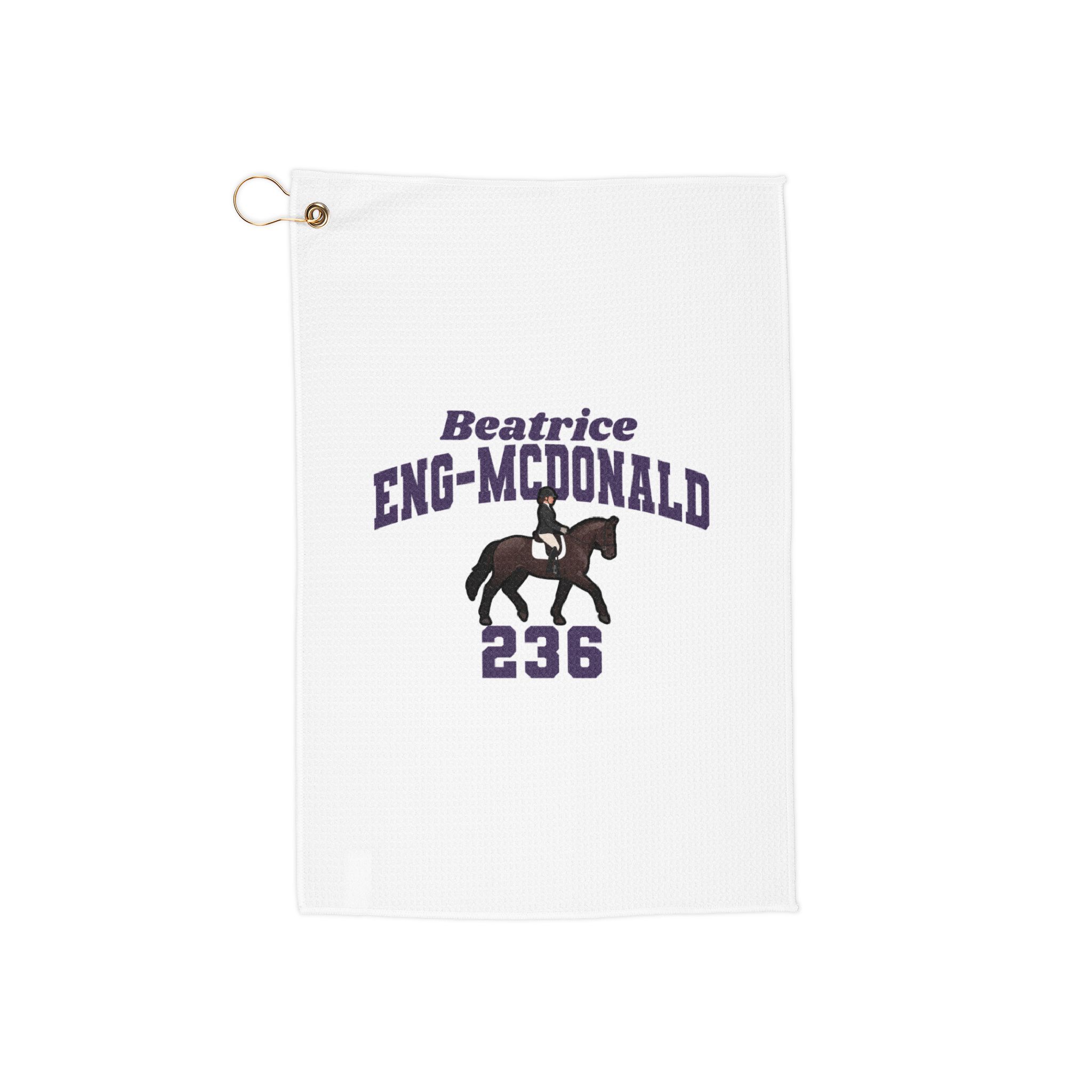 Golf Towel — character_signature_arch in Classic