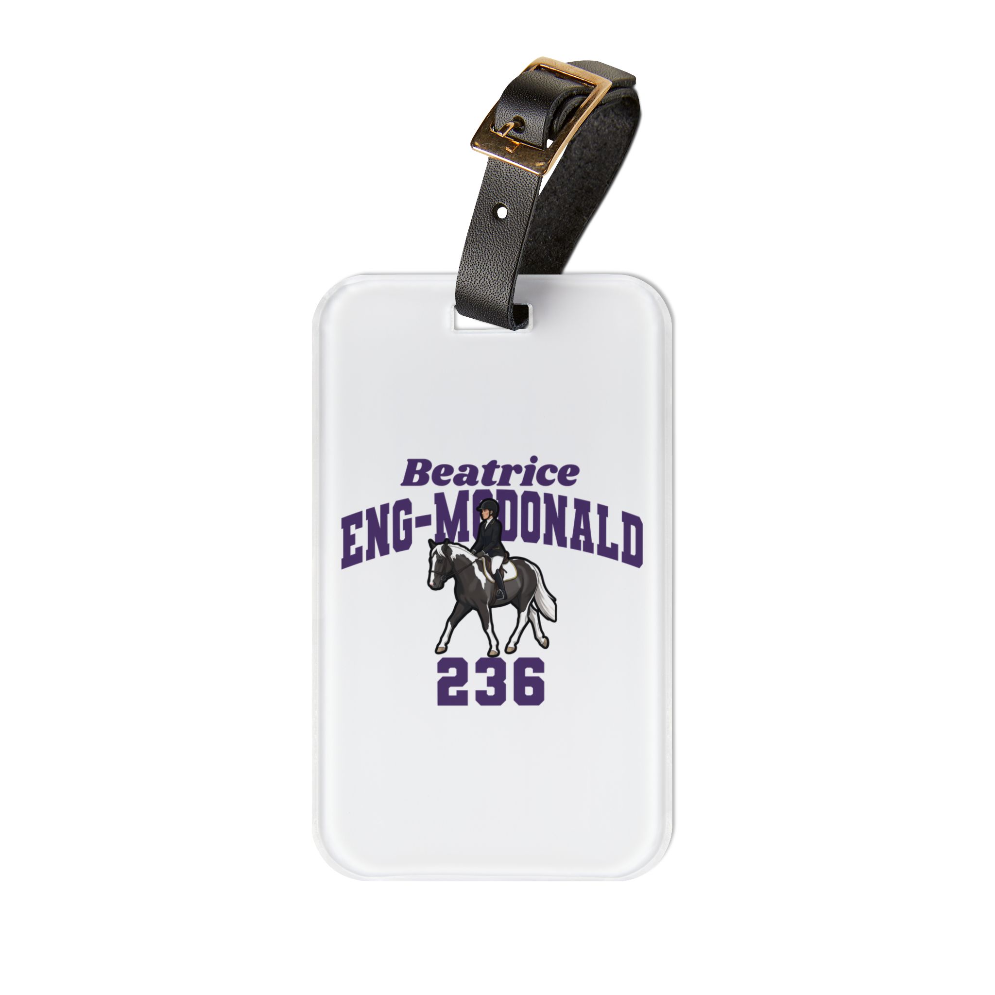 Luggage Tag — character_signature_arch in Classic