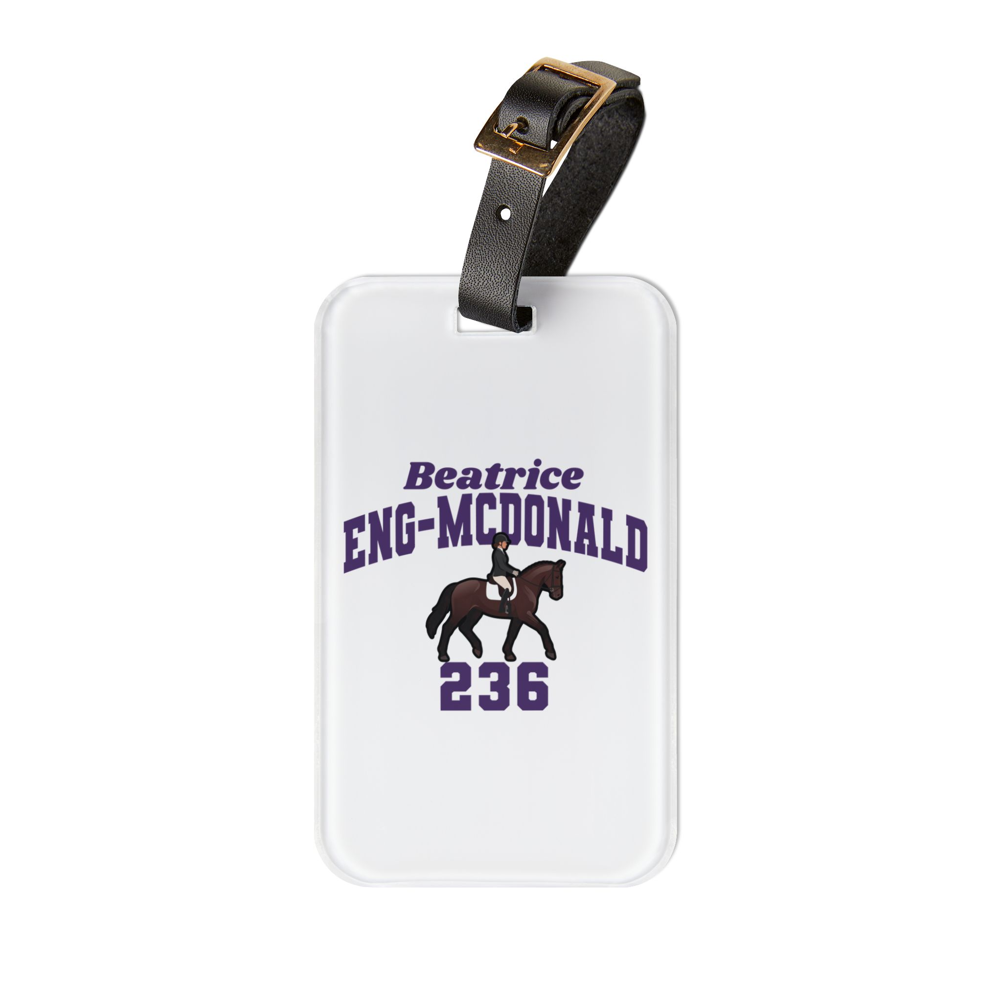Luggage Tag — character_signature_arch in Classic