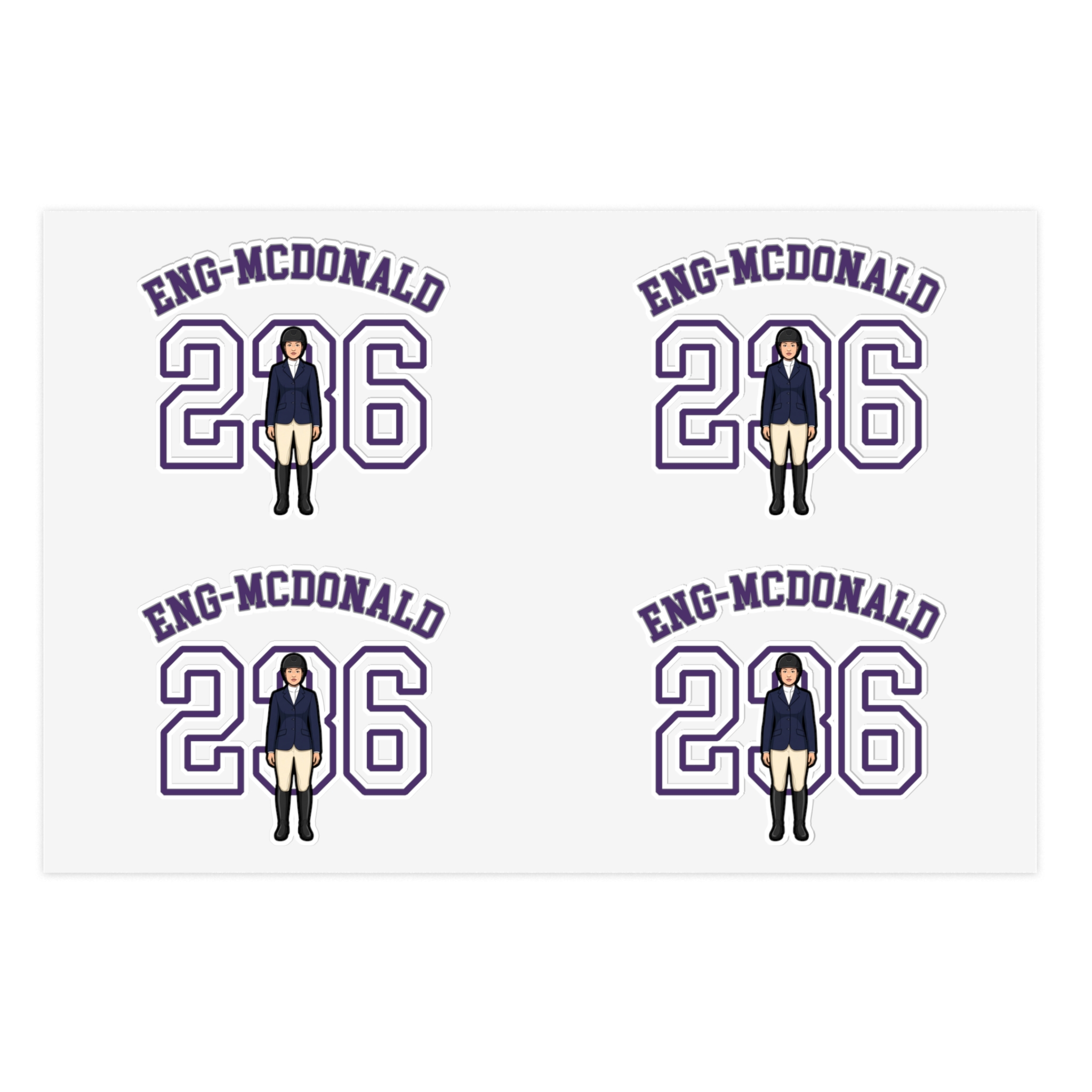 Sticker Sheet — character_shirsey_arch in Classic