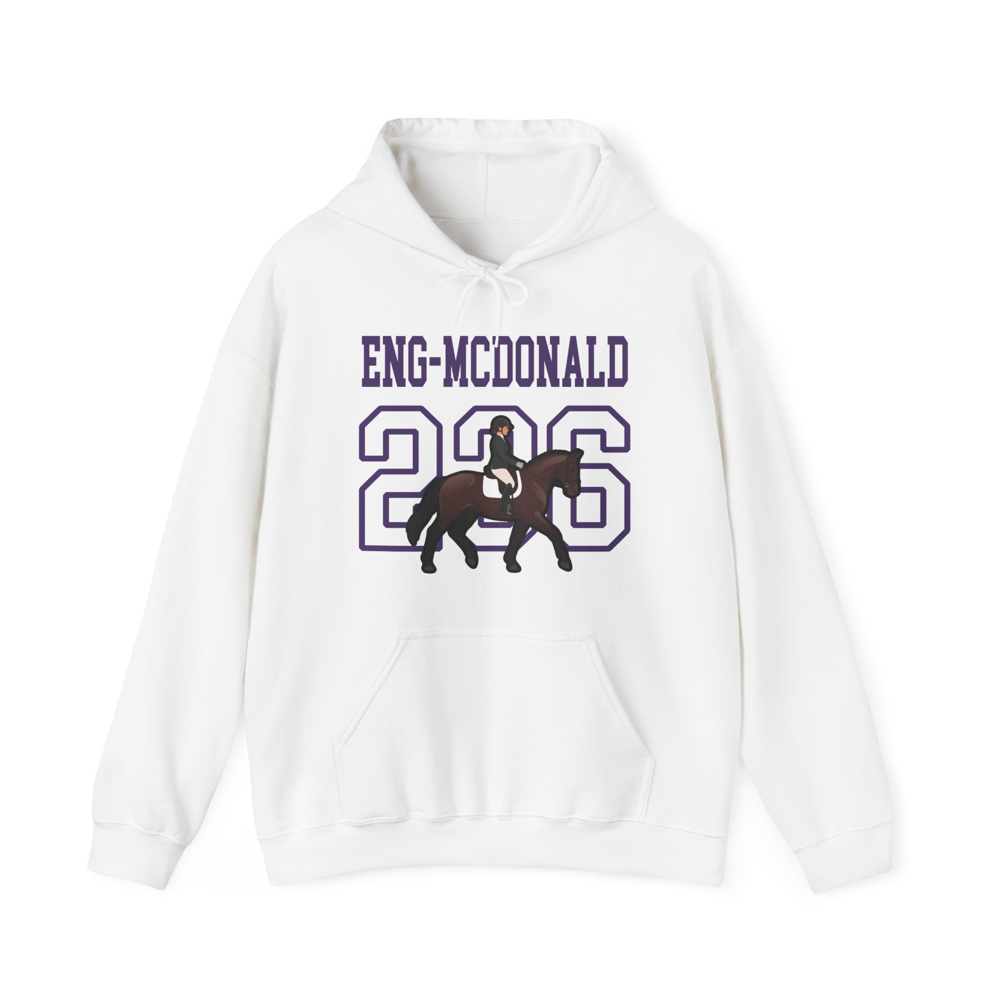 Hoodie — character_shirsey in White