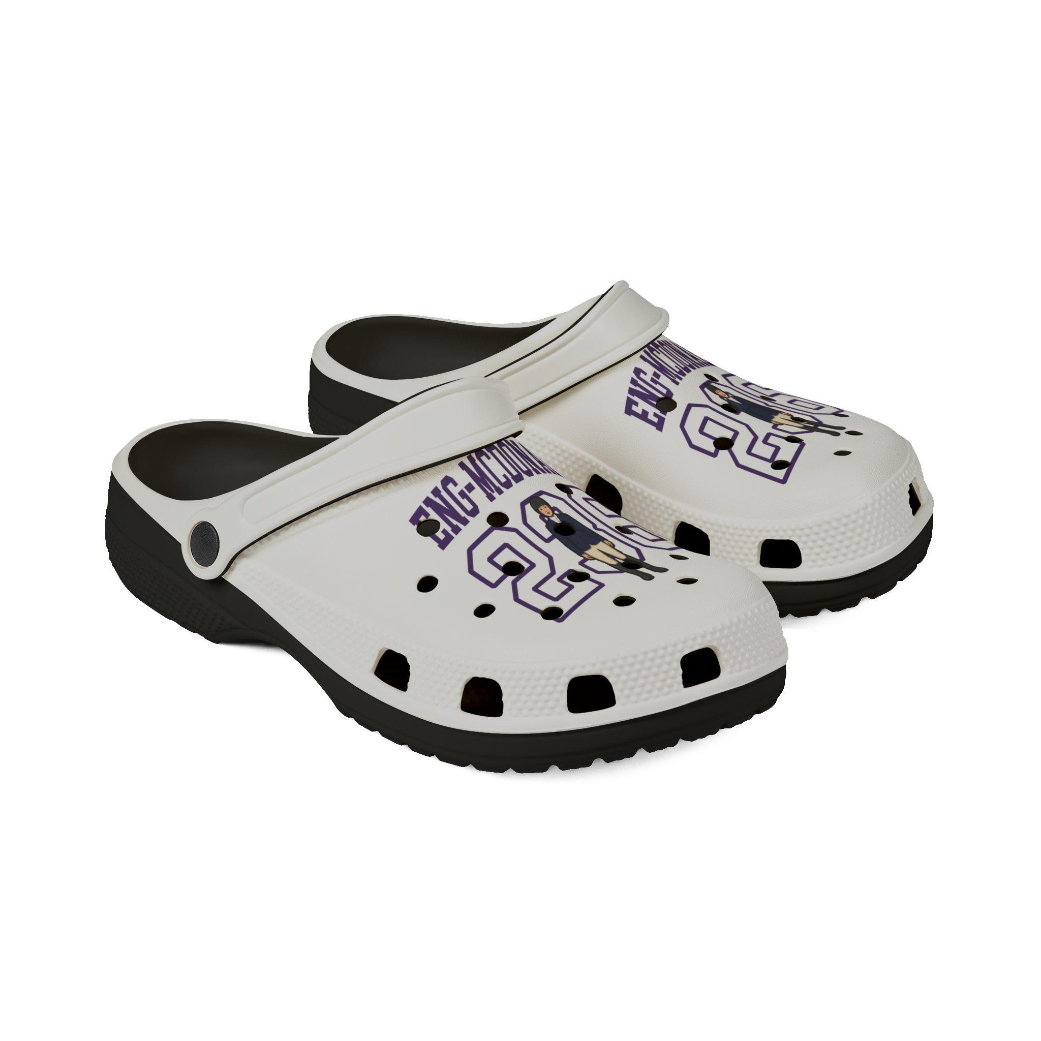 Rubber Clogs — character_shirsey in Black