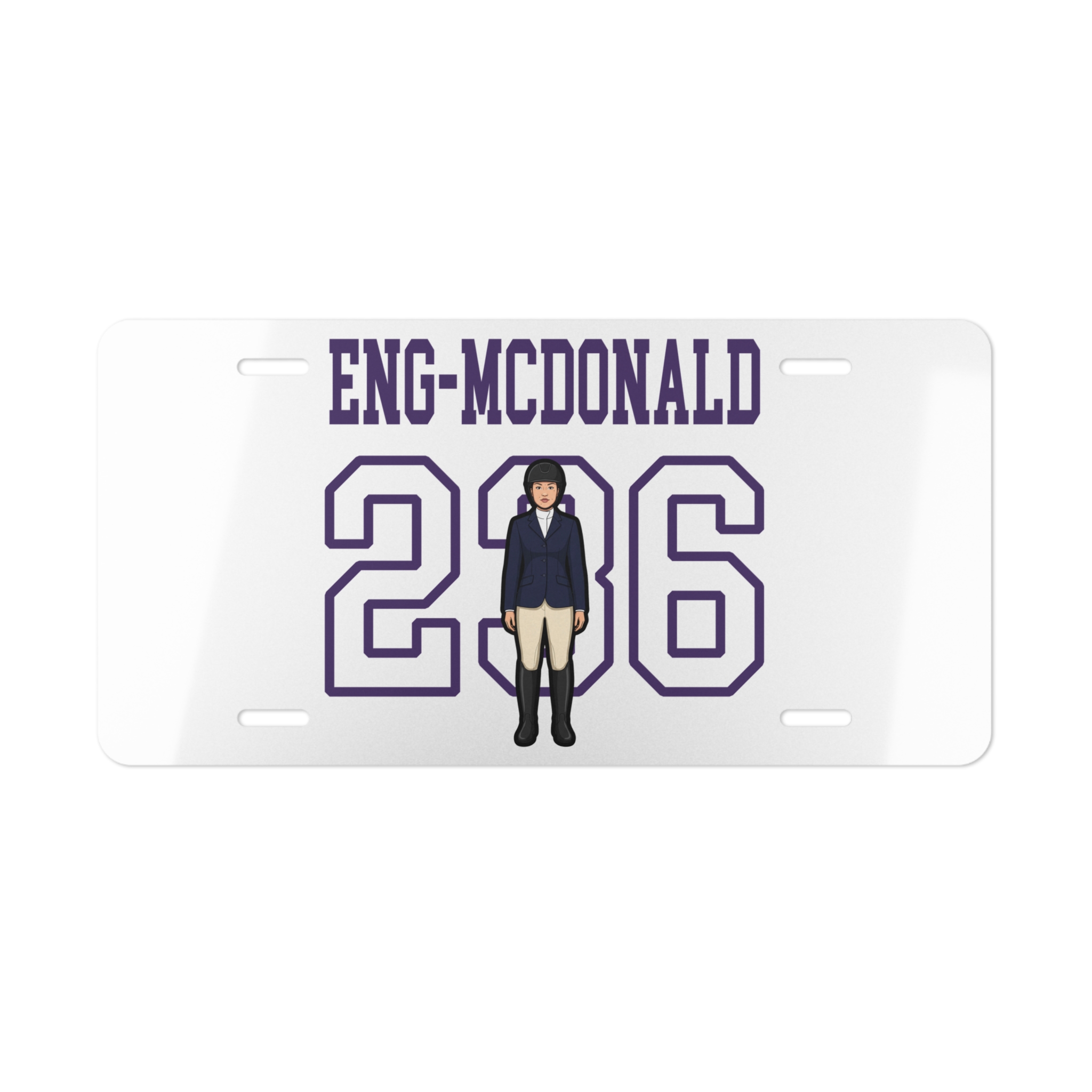 License Plate — character_shirsey in Classic