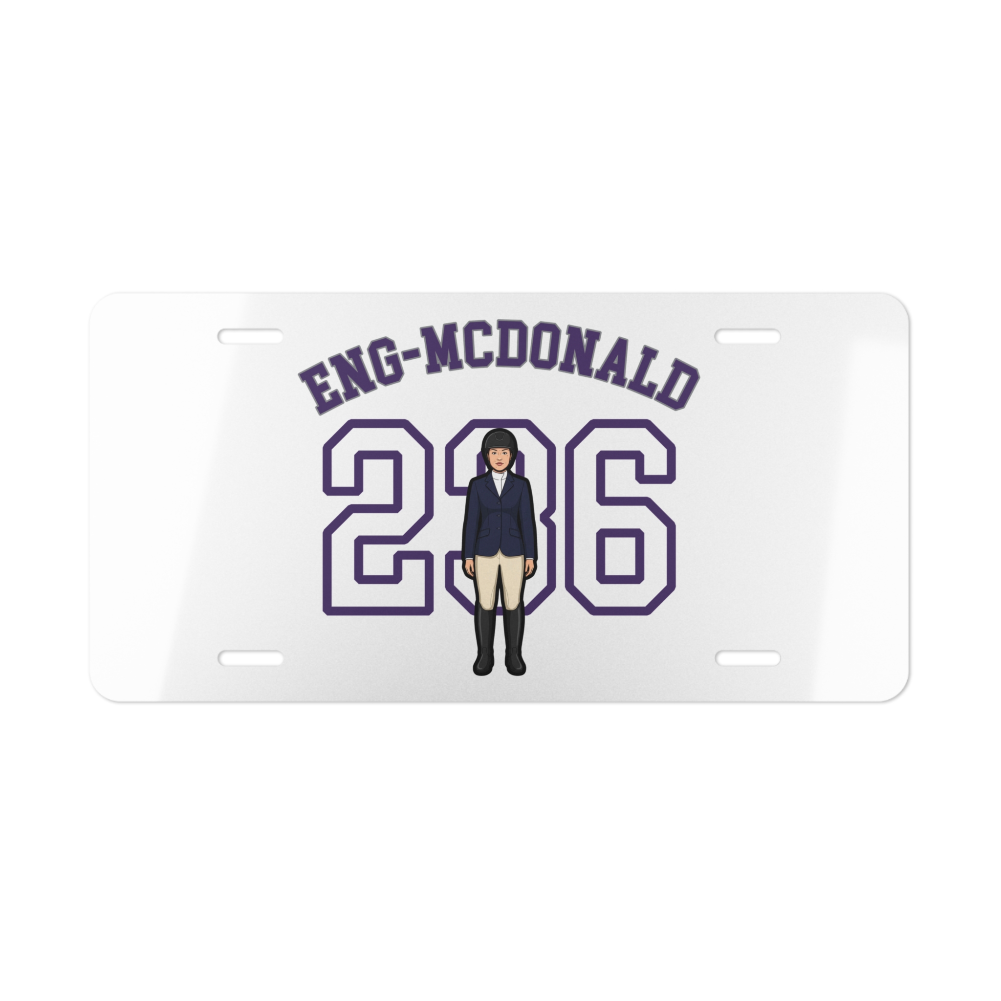 License Plate — character_shirsey_arch in Classic