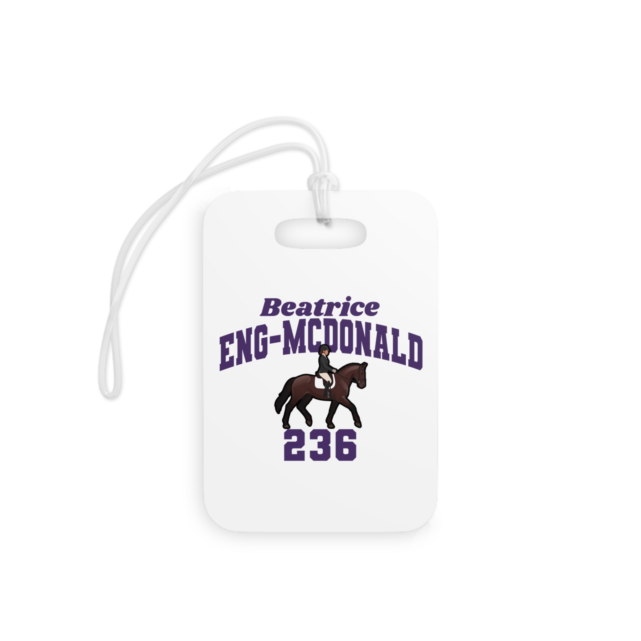Bag Tag — character_signature_arch in Classic