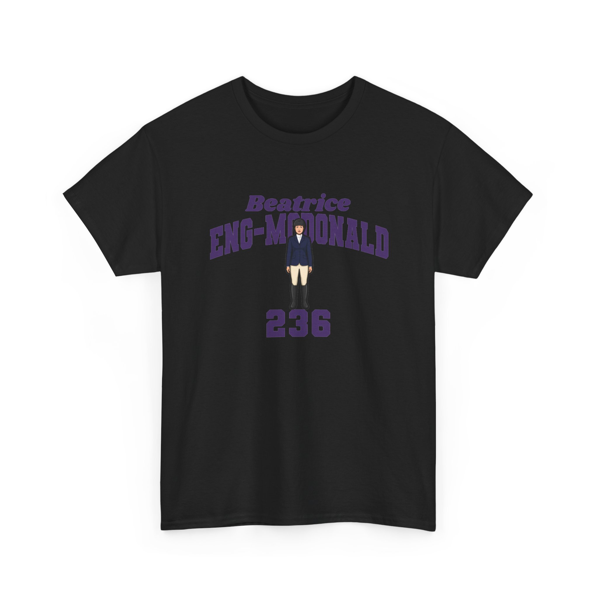 Tee — character_signature_arch in Black