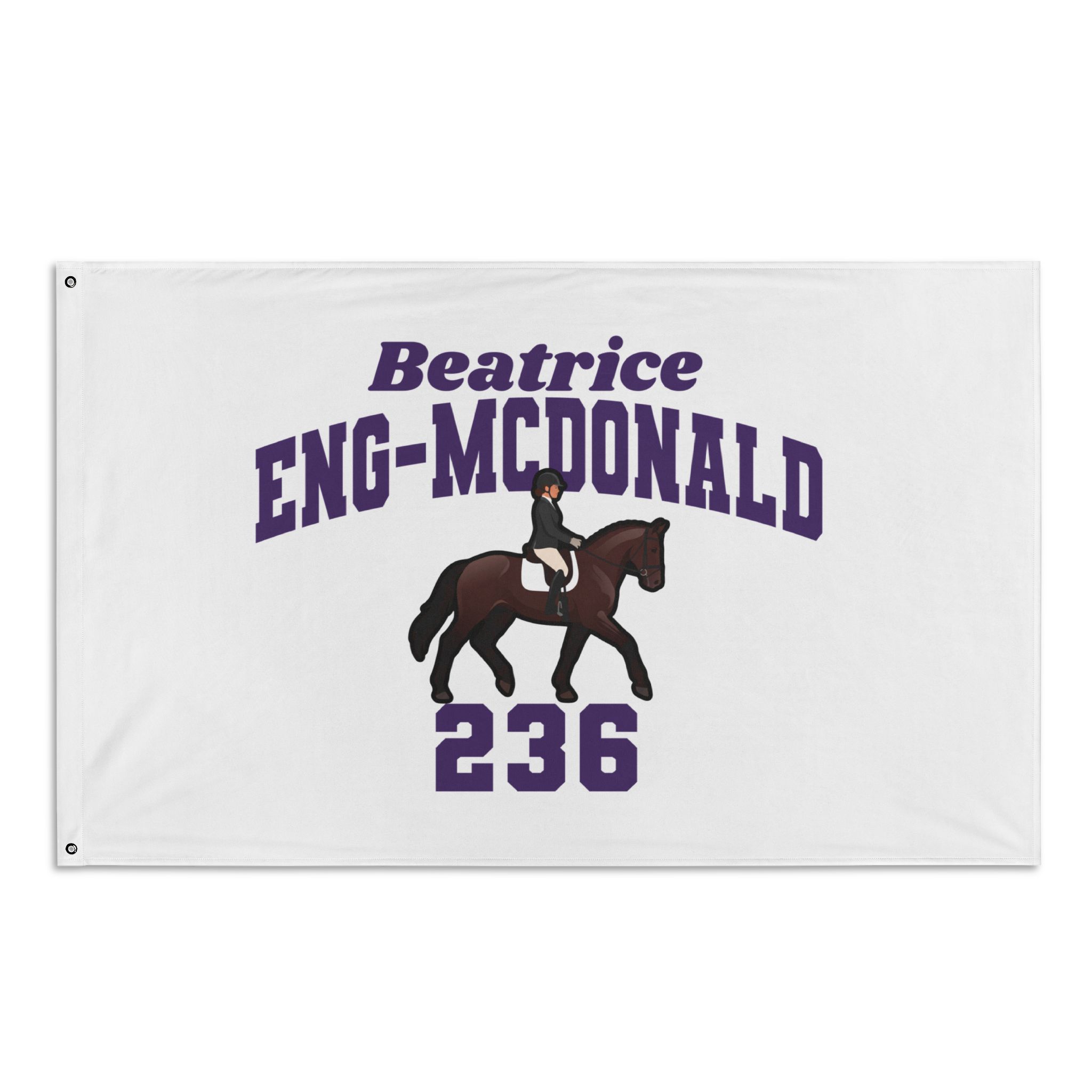 Flag (35 × 56 in) — character_signature_arch in Classic