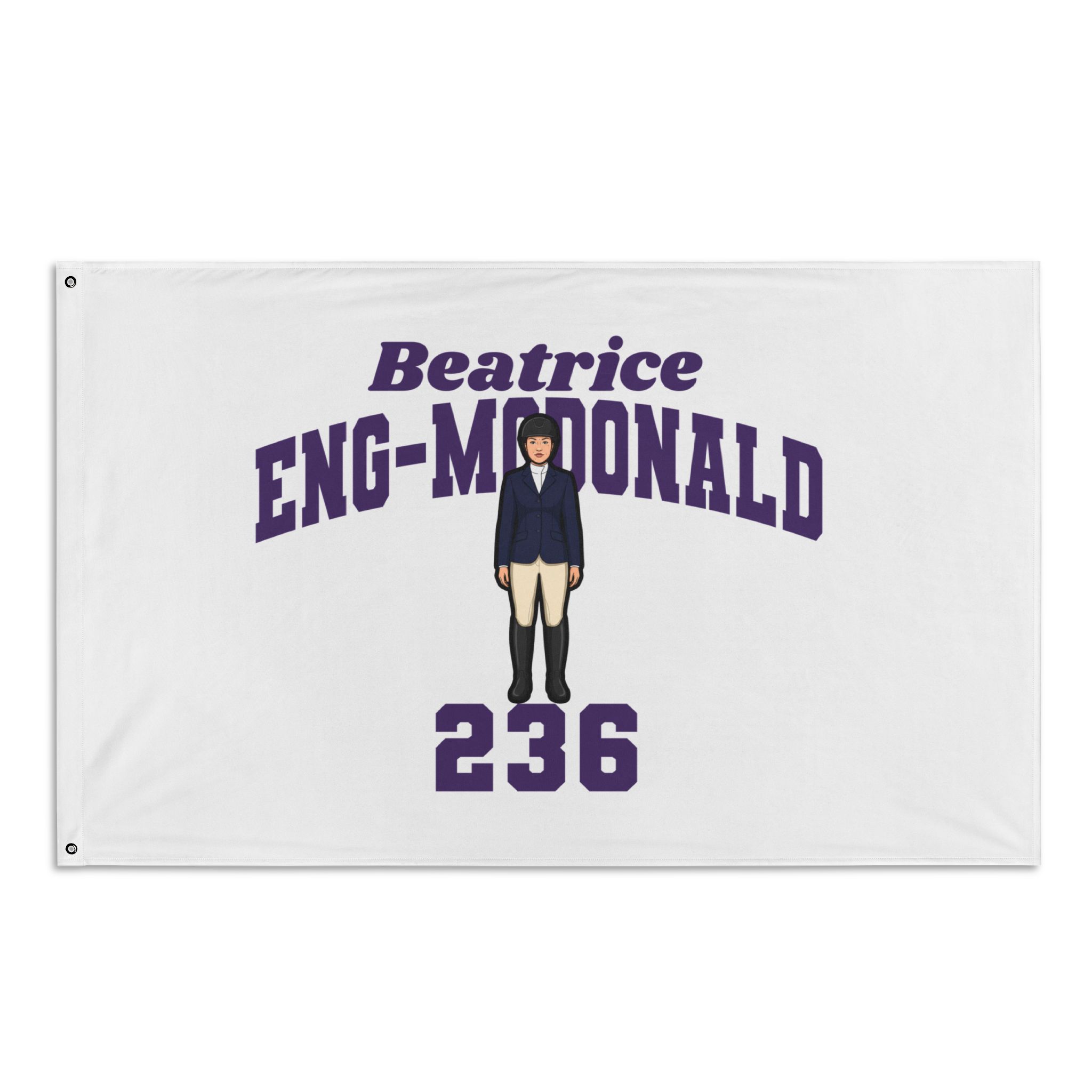 Flag (35 × 56 in) — character_signature_arch in Classic