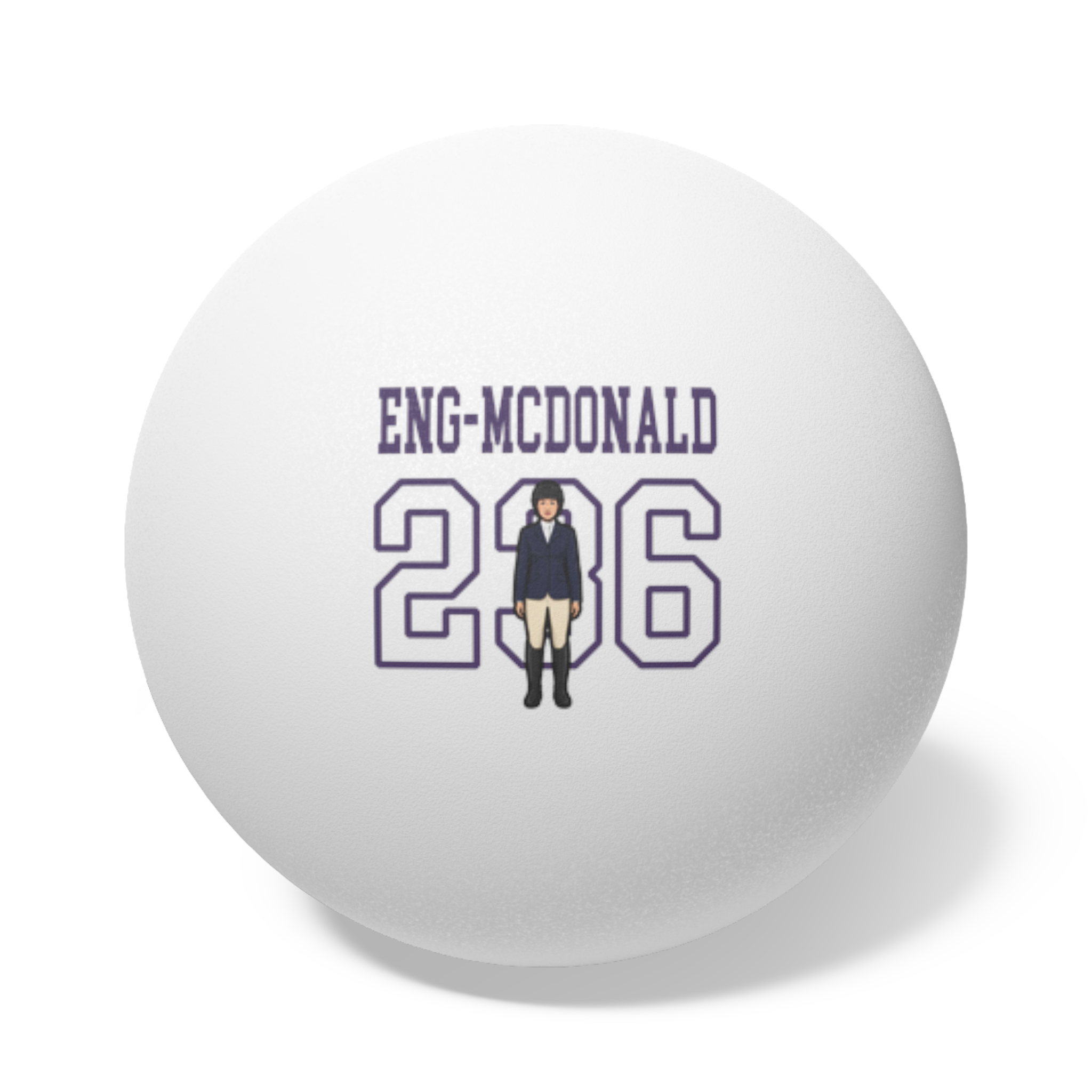 Ping Pong Balls, 6 pcs — character_shirsey in White