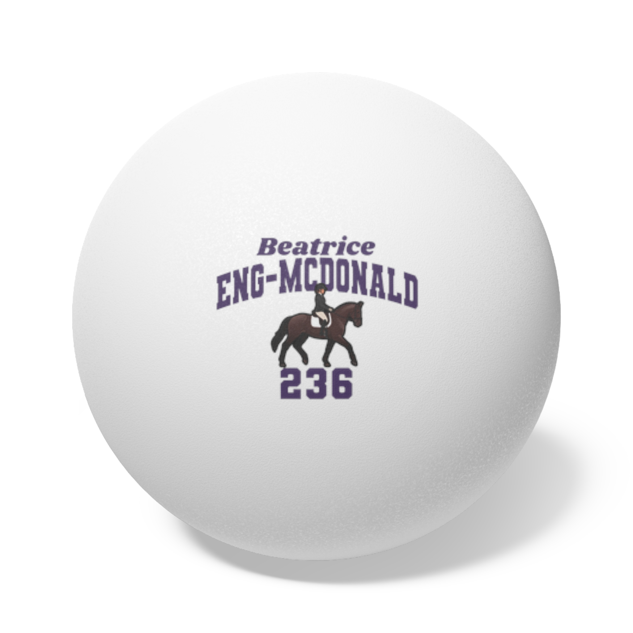 Ping Pong Balls, 6 pcs — character_signature_arch in White