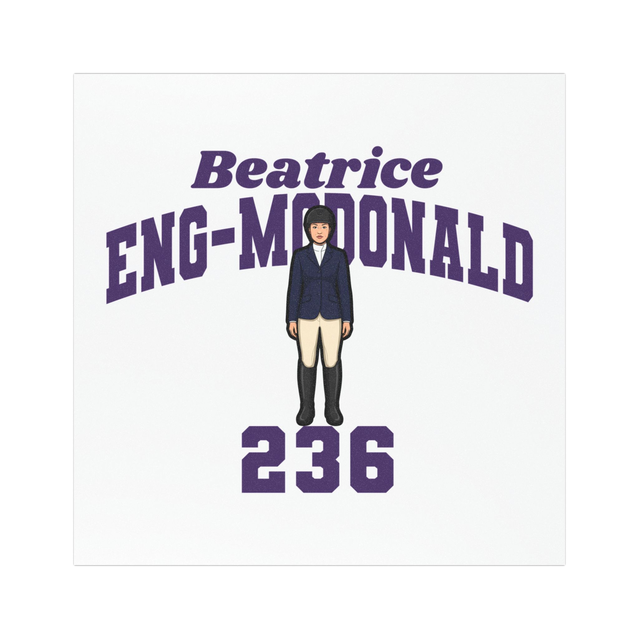 Car Magnets — character_signature_arch in Classic