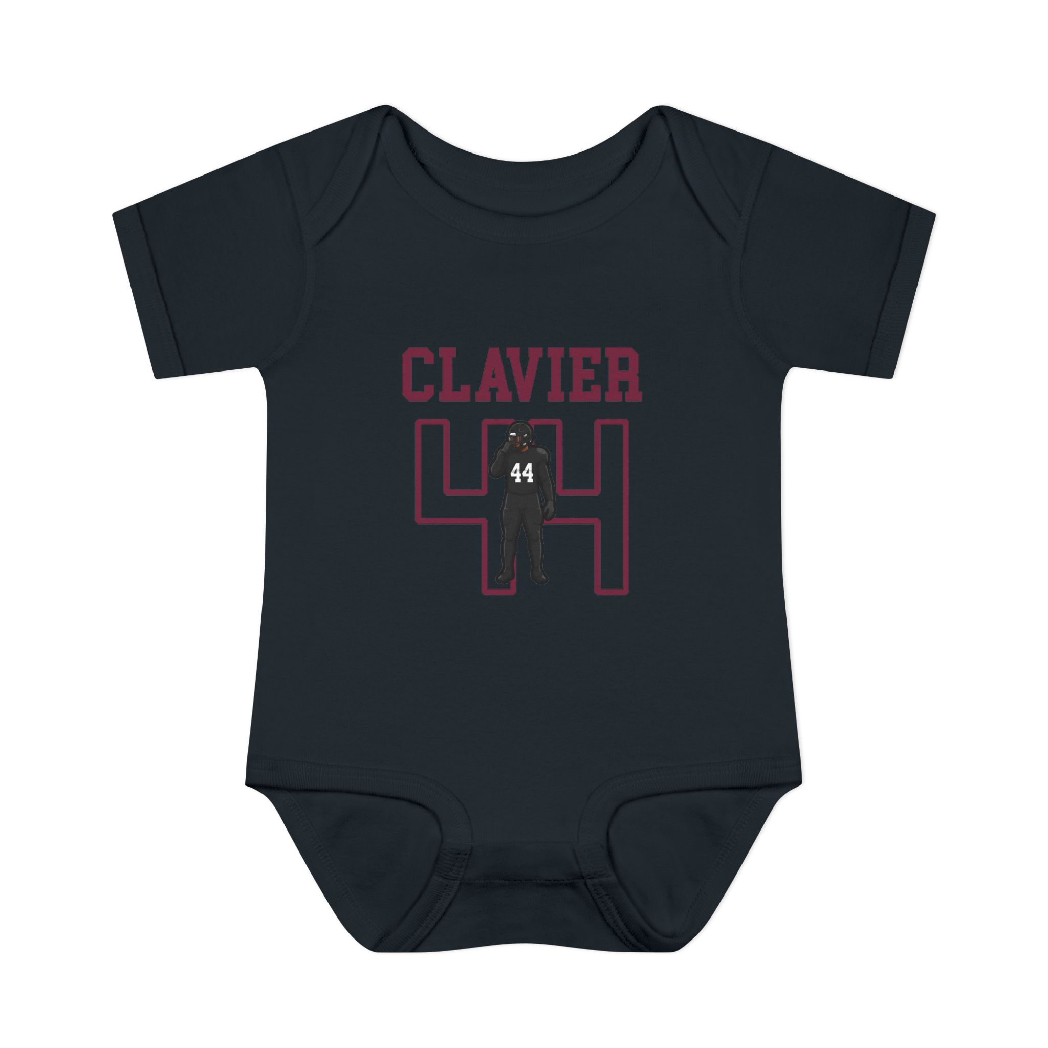 Baby Onesie — character_shirsey in Black