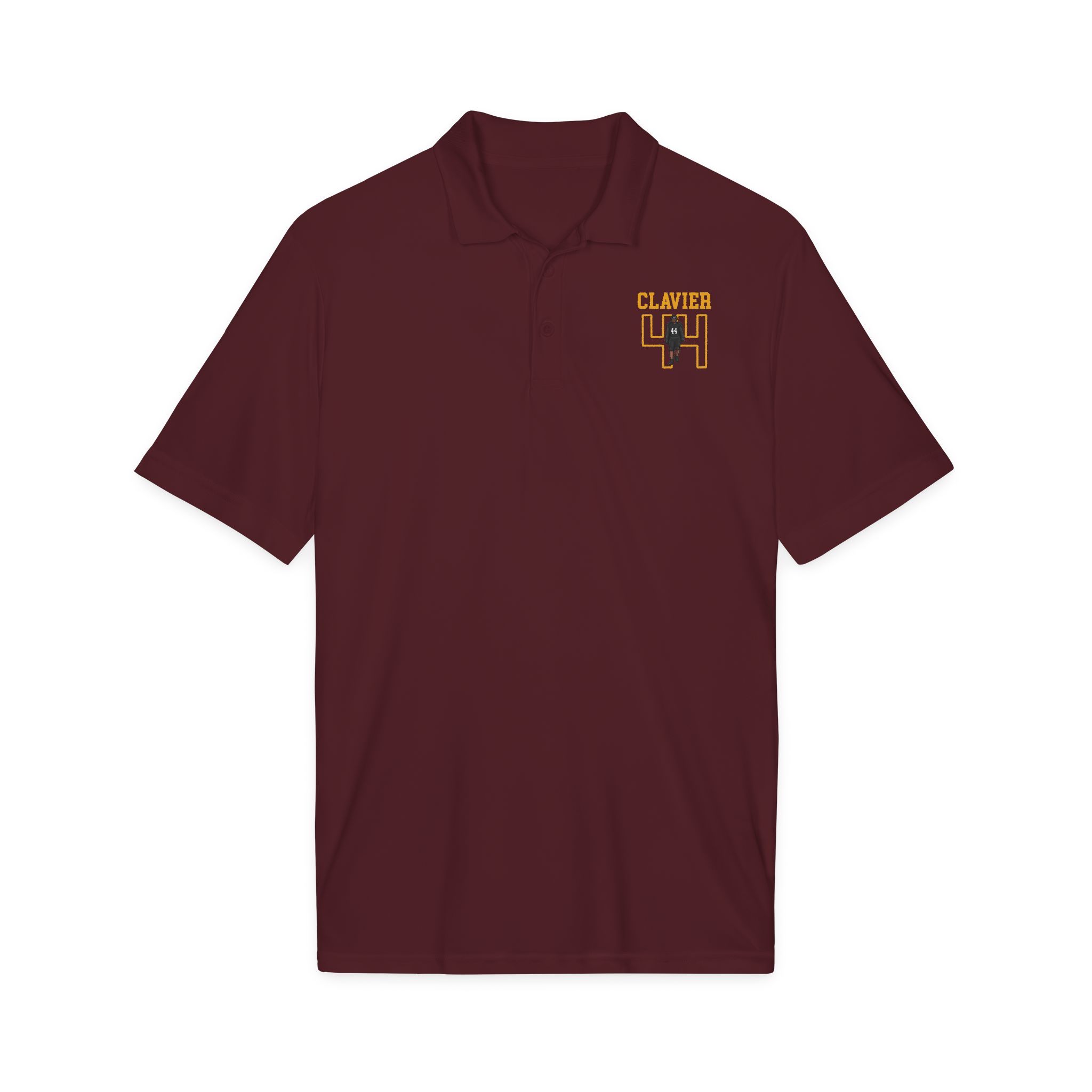 Polo — character_shirsey in Maroon