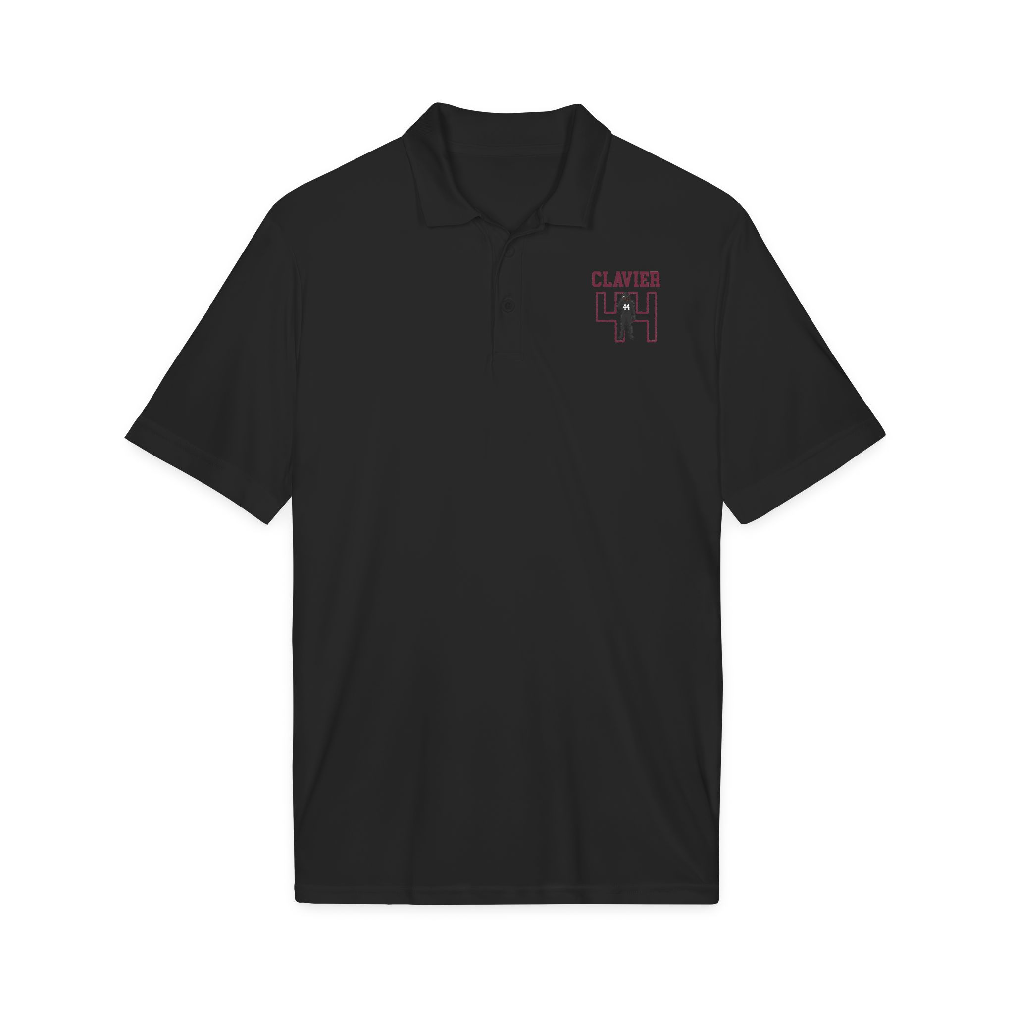 Polo — character_shirsey in Black