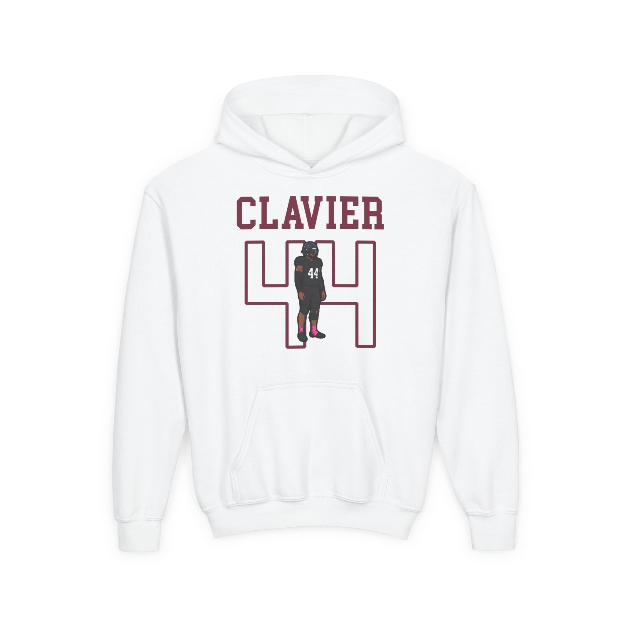 Youth Hoodie — character_shirsey in White