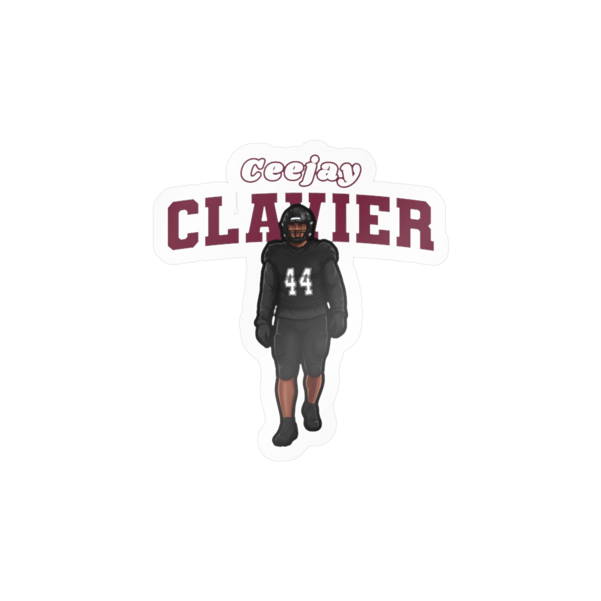 Vinyl Sticker — character_name_arch in Classic