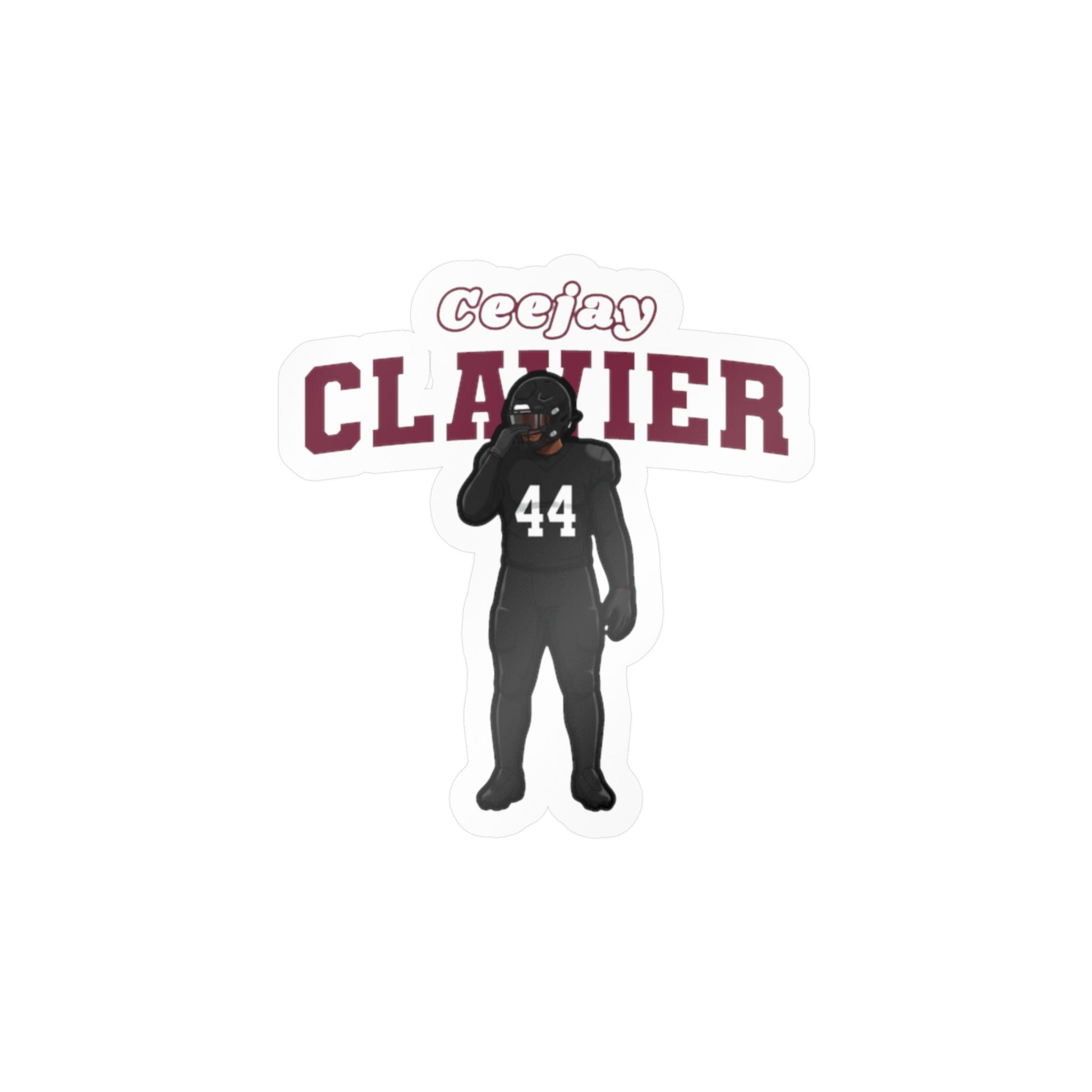 Vinyl Sticker — character_name_arch in Classic