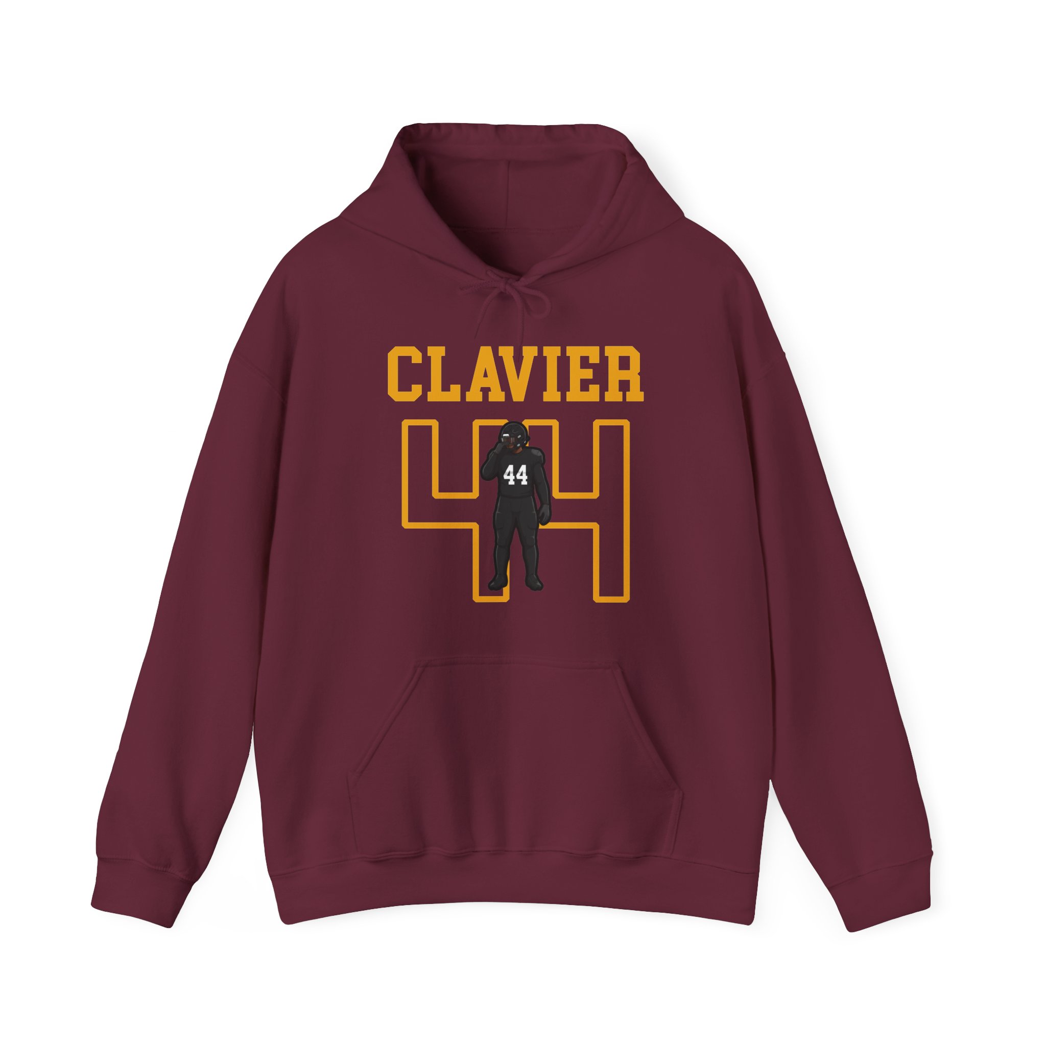 Hoodie — character_shirsey in Maroon