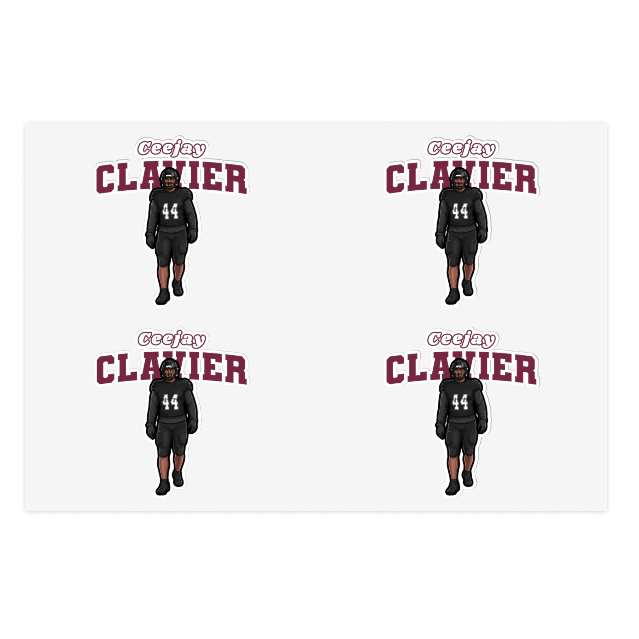 Sticker Sheet — character_name_arch in Classic