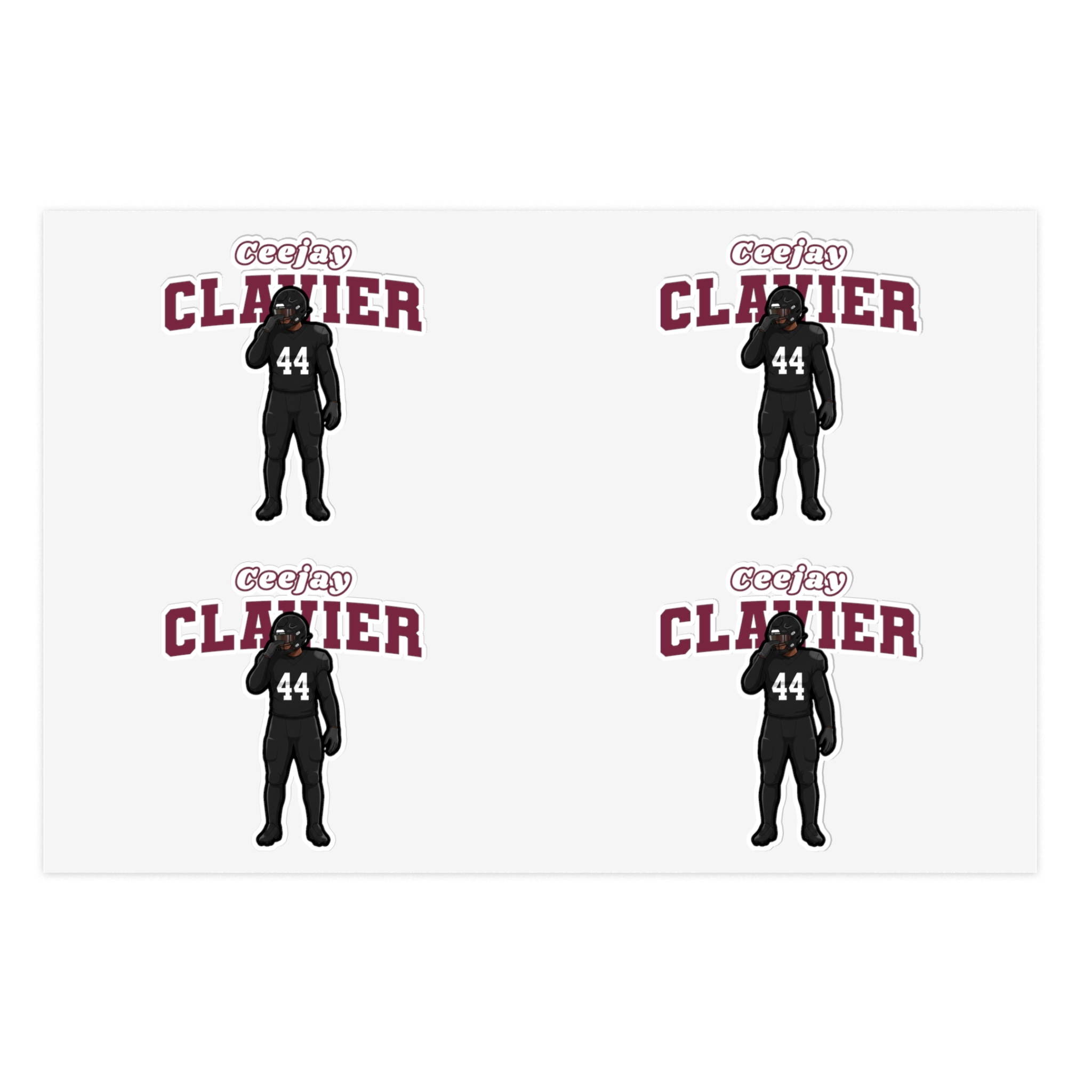 Sticker Sheet — character_name_arch in Classic