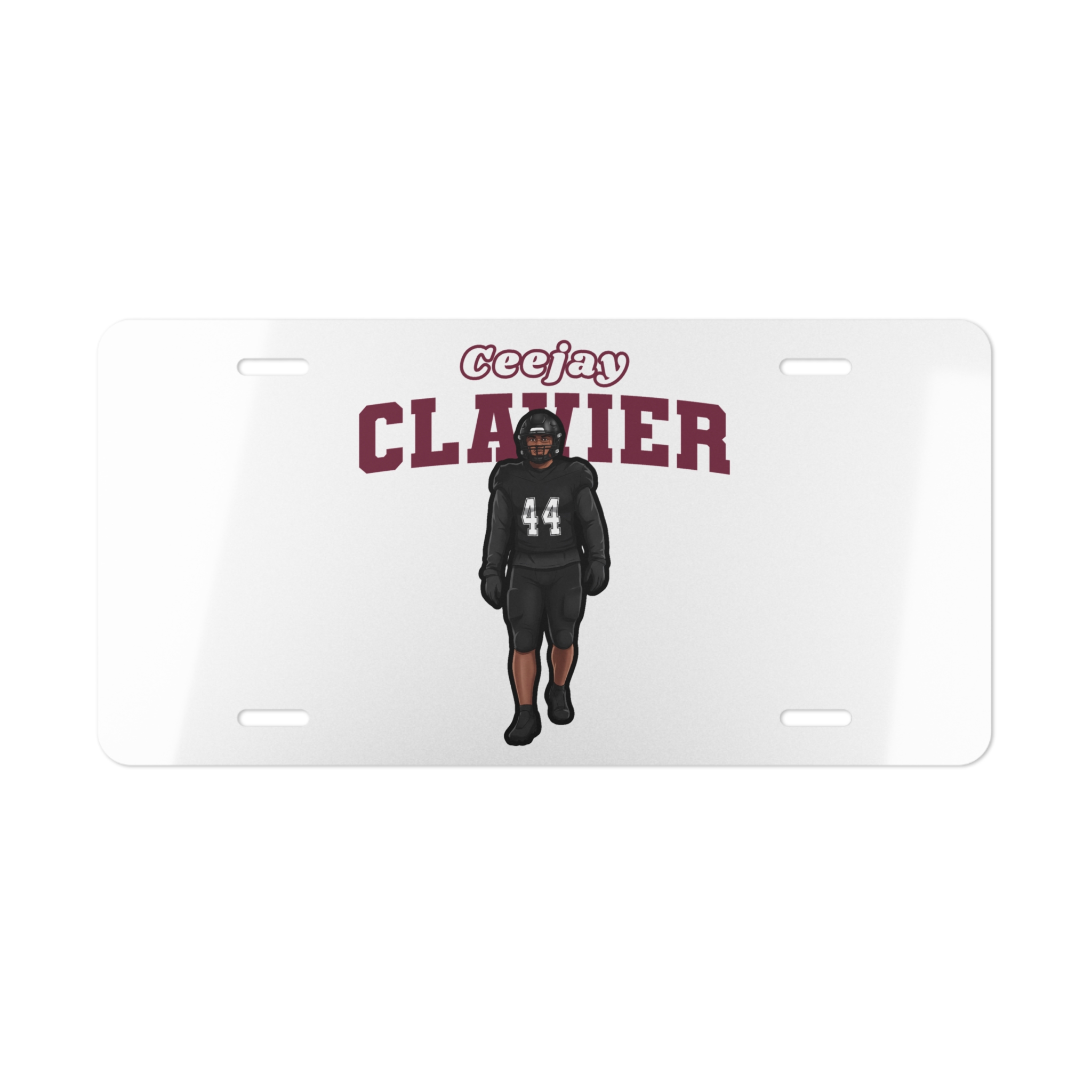 License Plate — character_name_arch in Classic