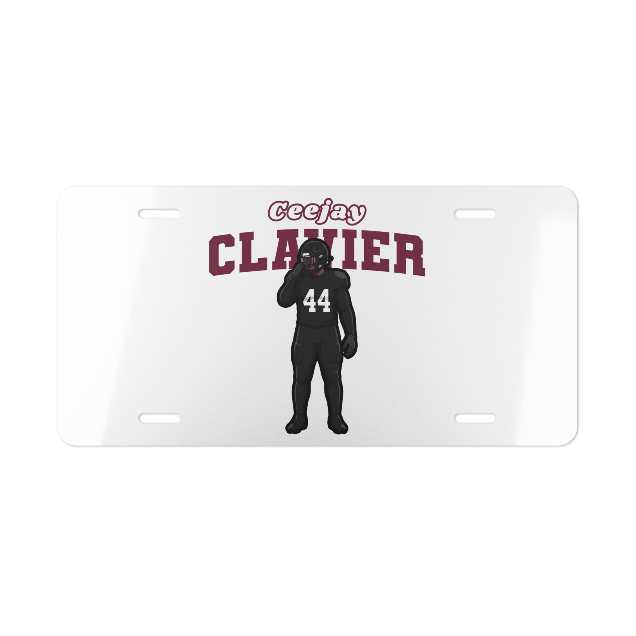 License Plate — character_name_arch in Classic