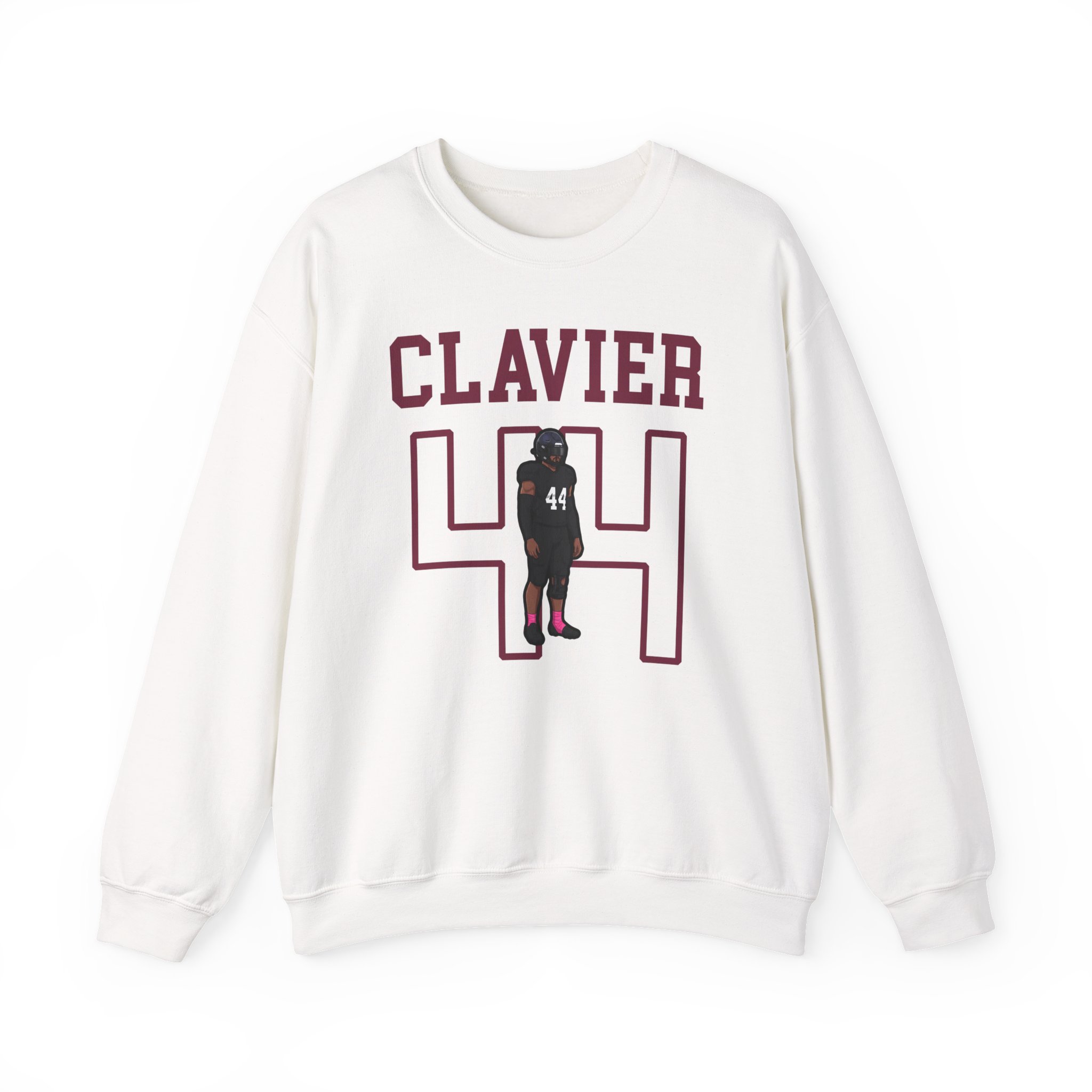 Crewneck Sweatshirt — character_shirsey in White