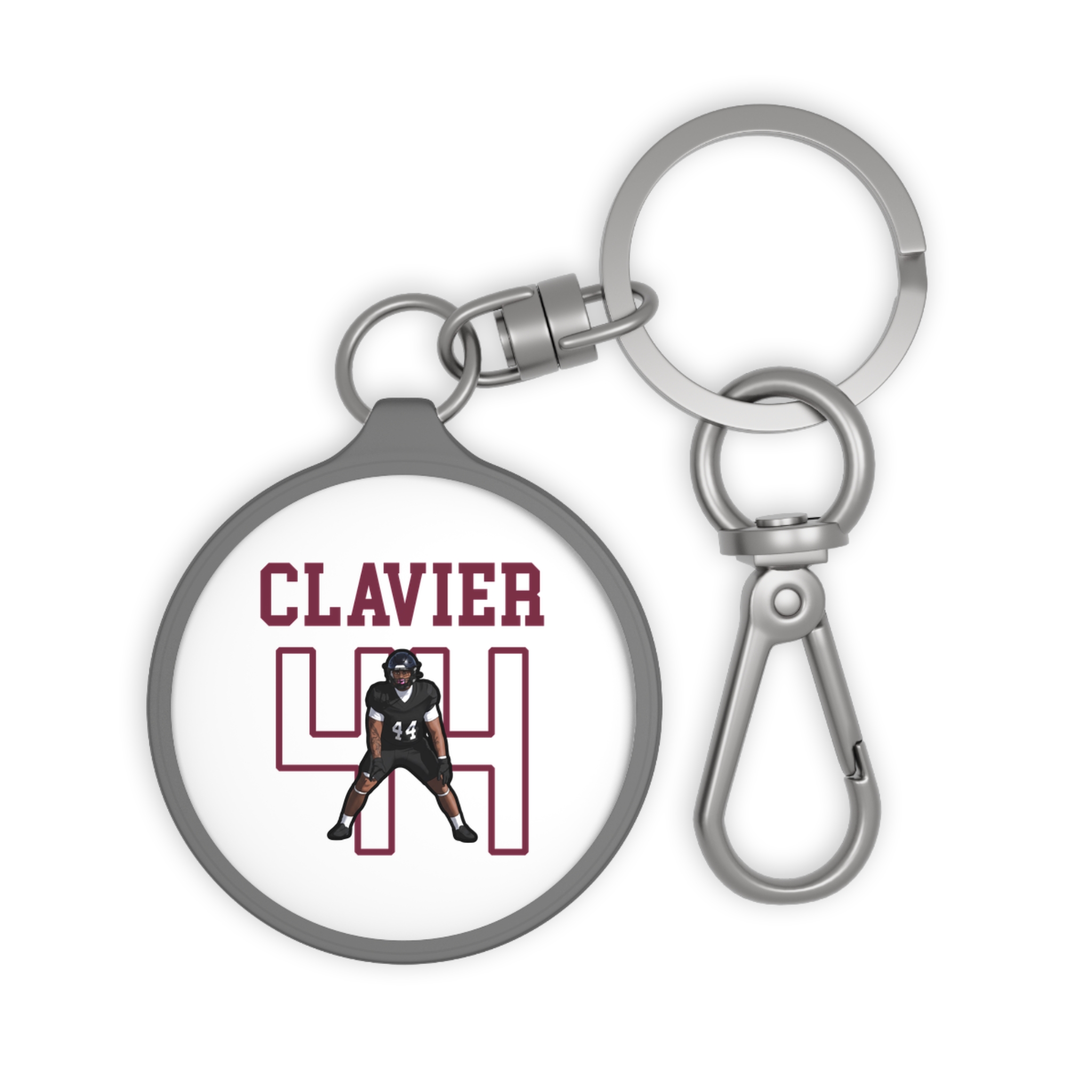 Keychain — character_shirsey in Grey