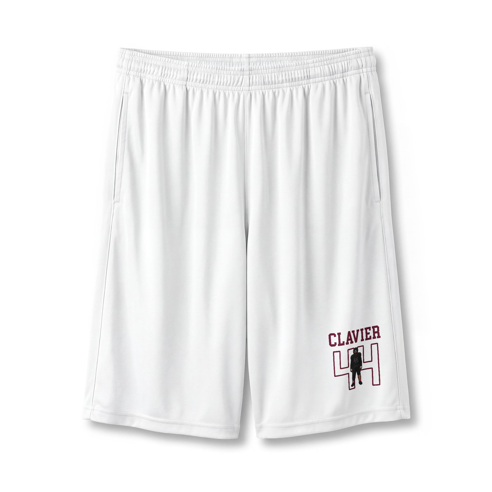 Shorts — character_shirsey in White