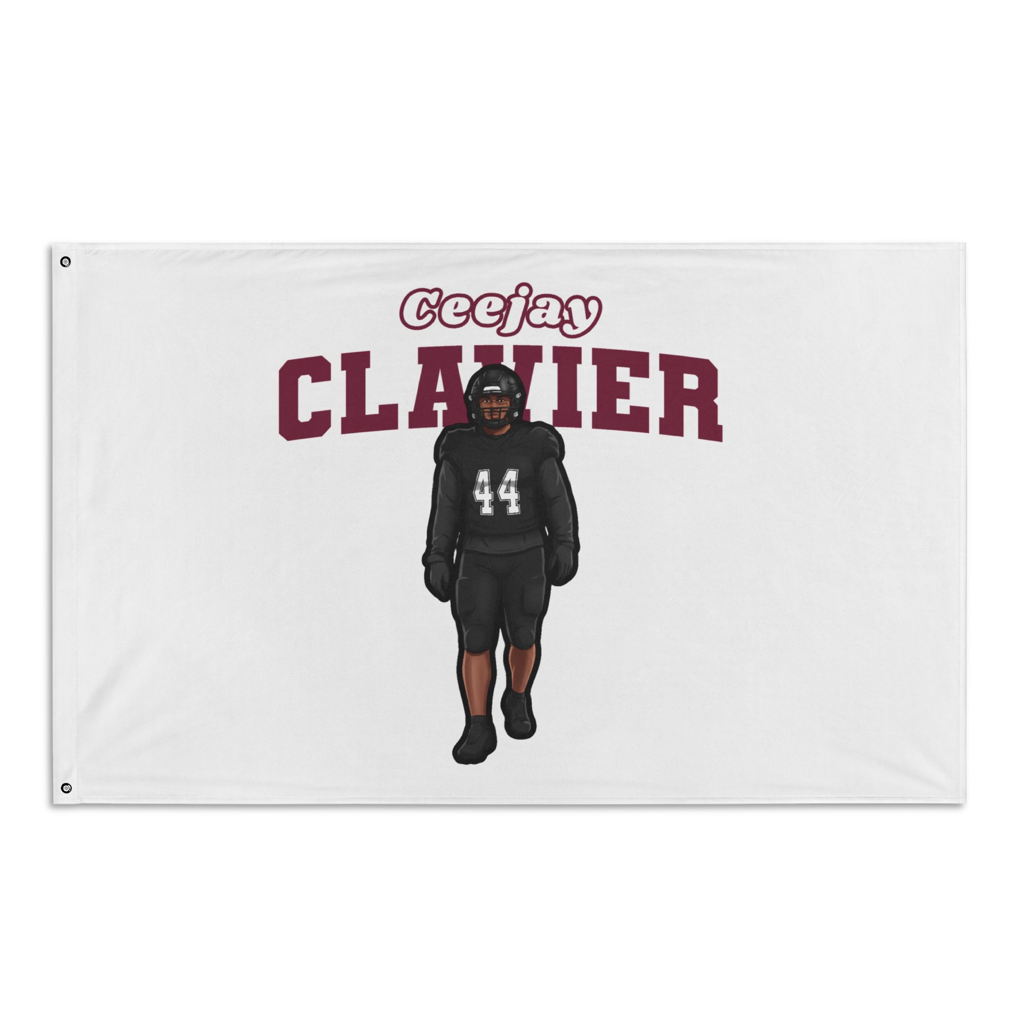 Flag (35 × 56 in) — character_name_arch in Classic