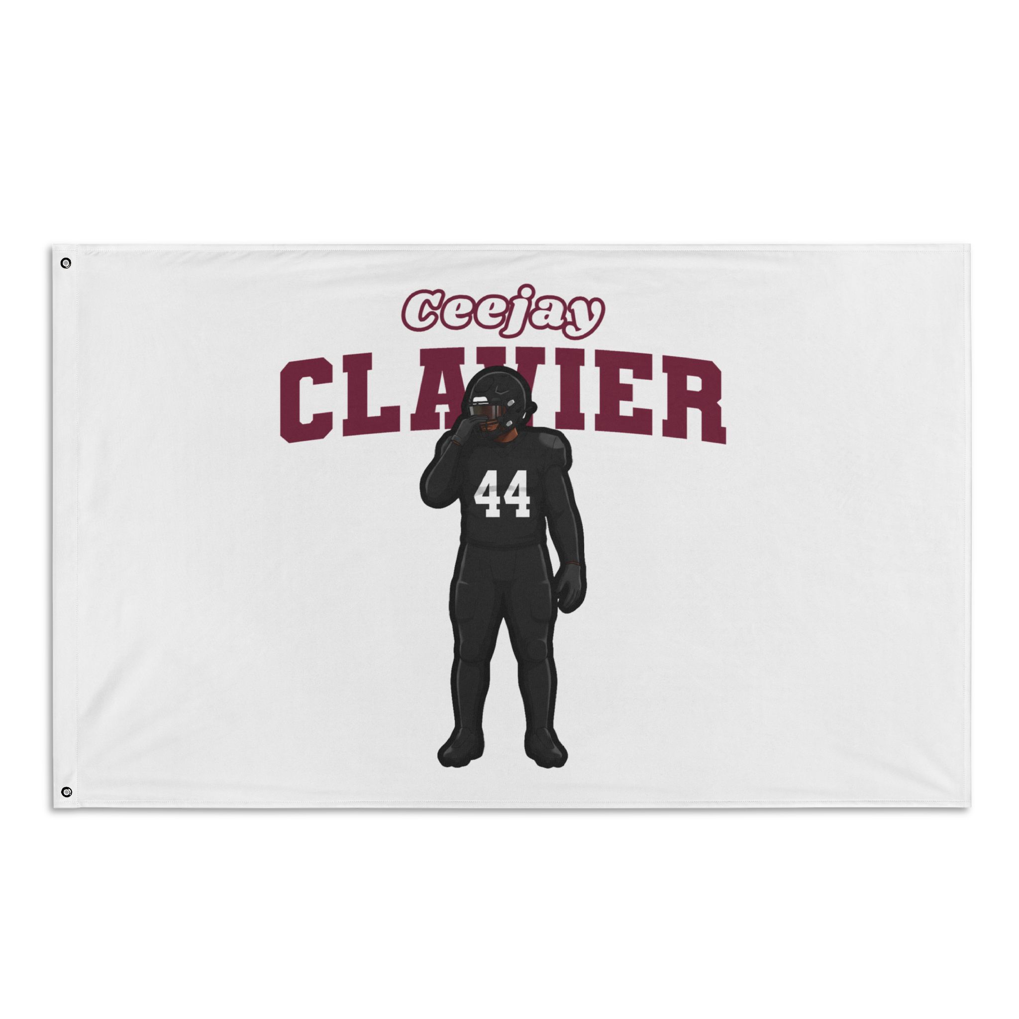 Flag (35 × 56 in) — character_name_arch in Classic