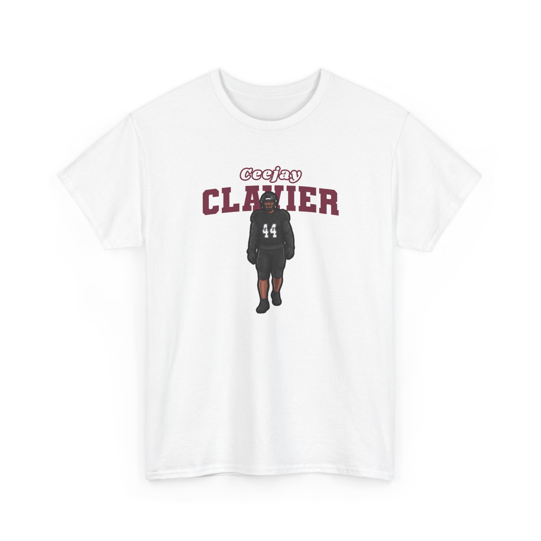 Tee — character_name_arch in White