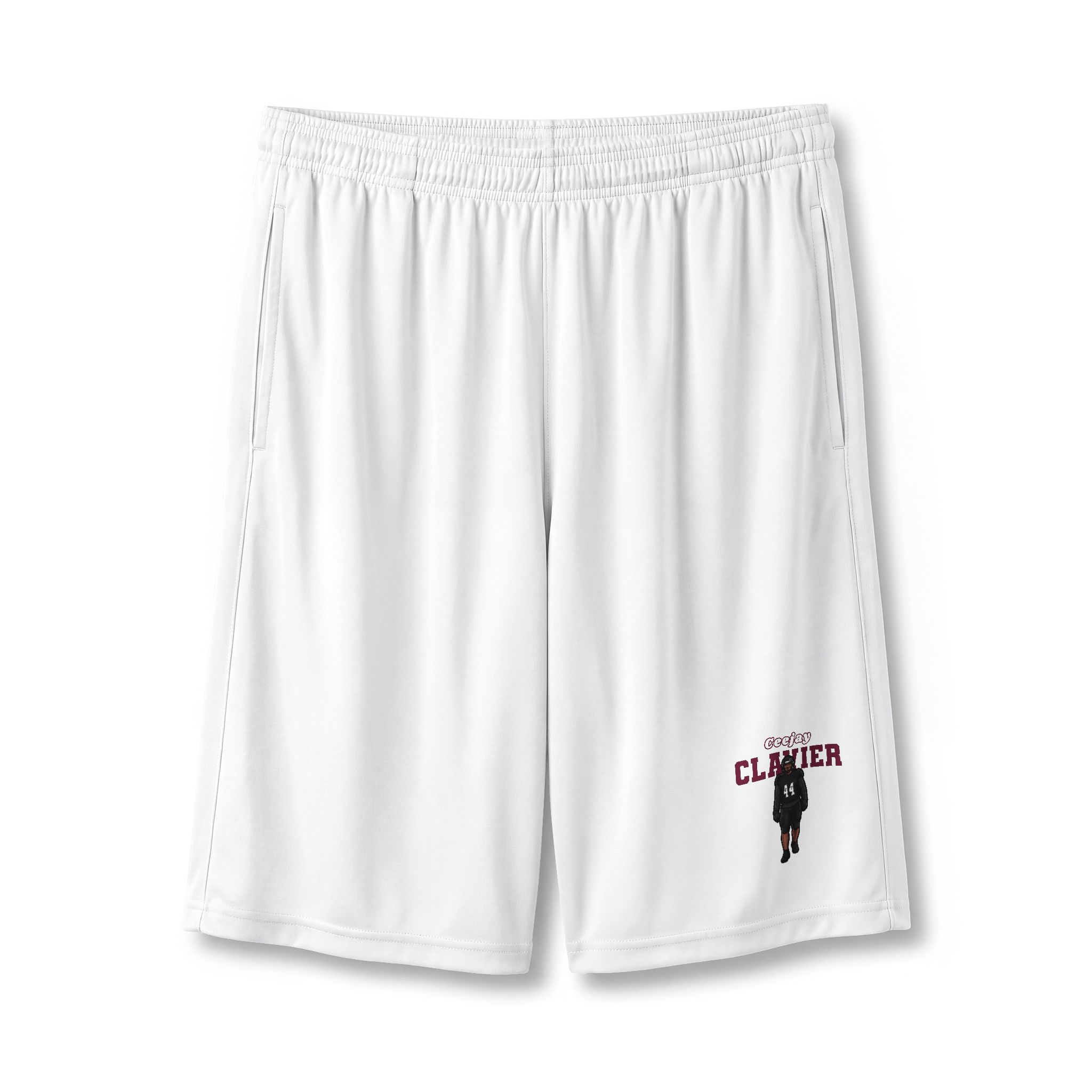 Shorts — character_name_arch in White