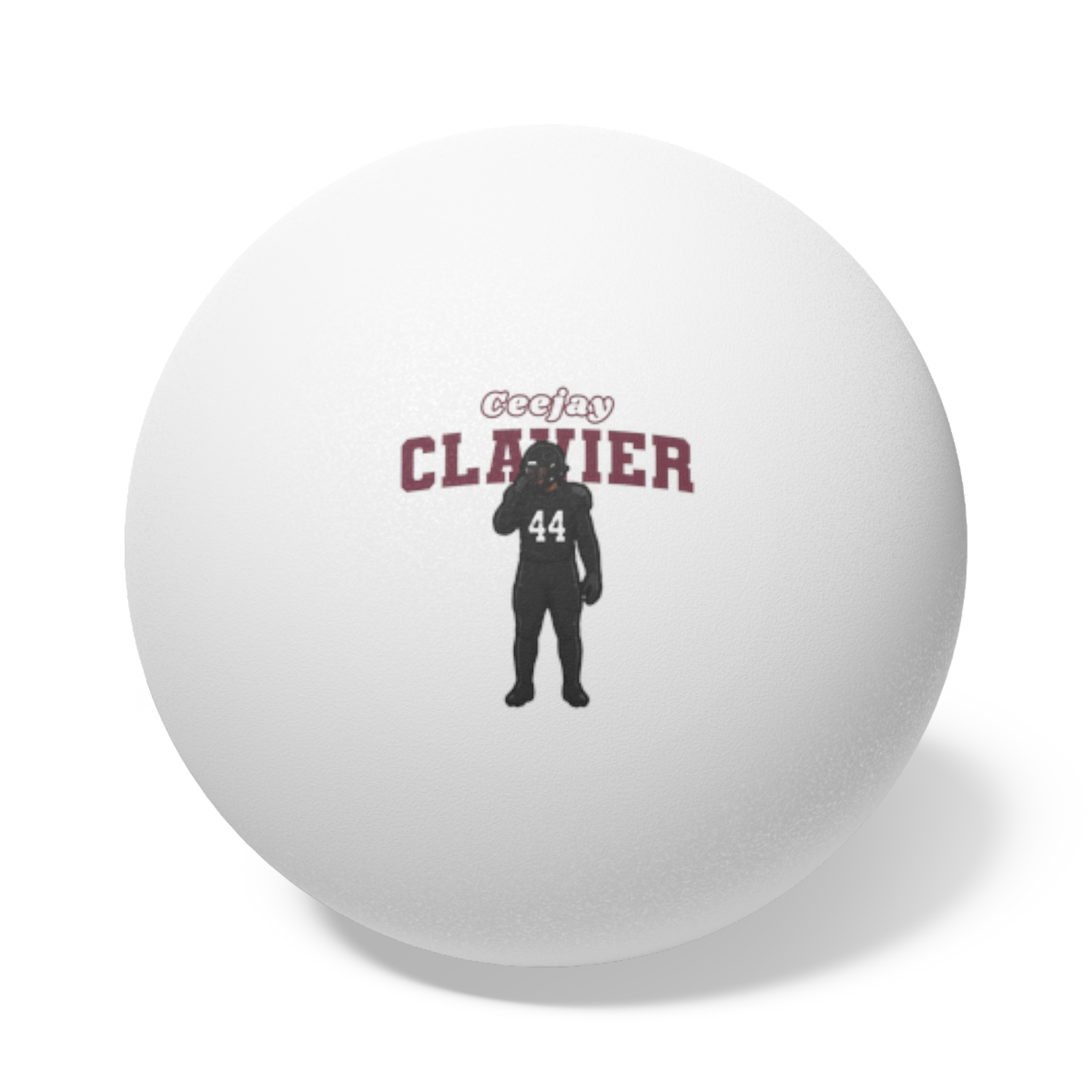 Ping Pong Balls, 6 pcs — character_name_arch in White