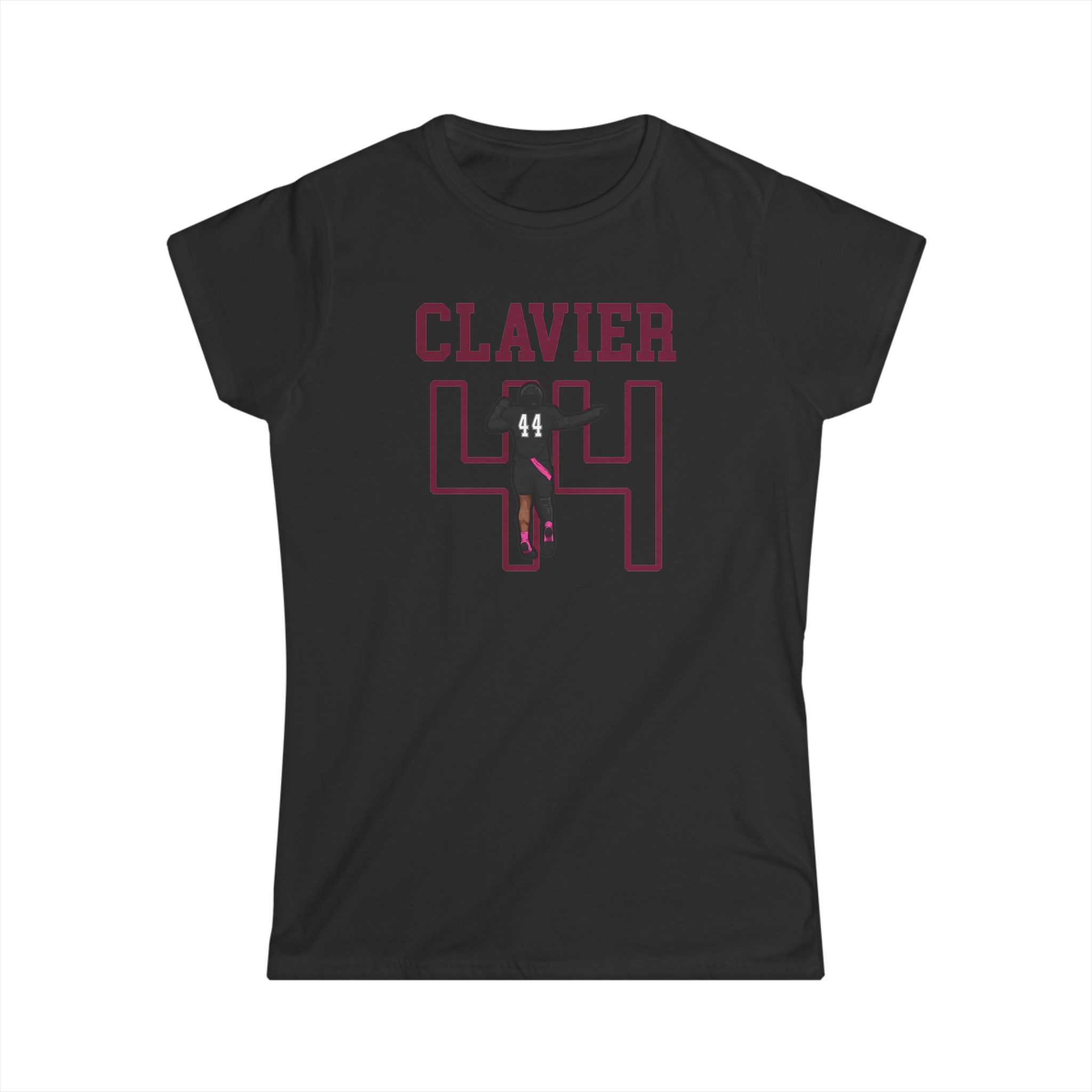 Women's Softstyle Tee — character_shirsey in Black
