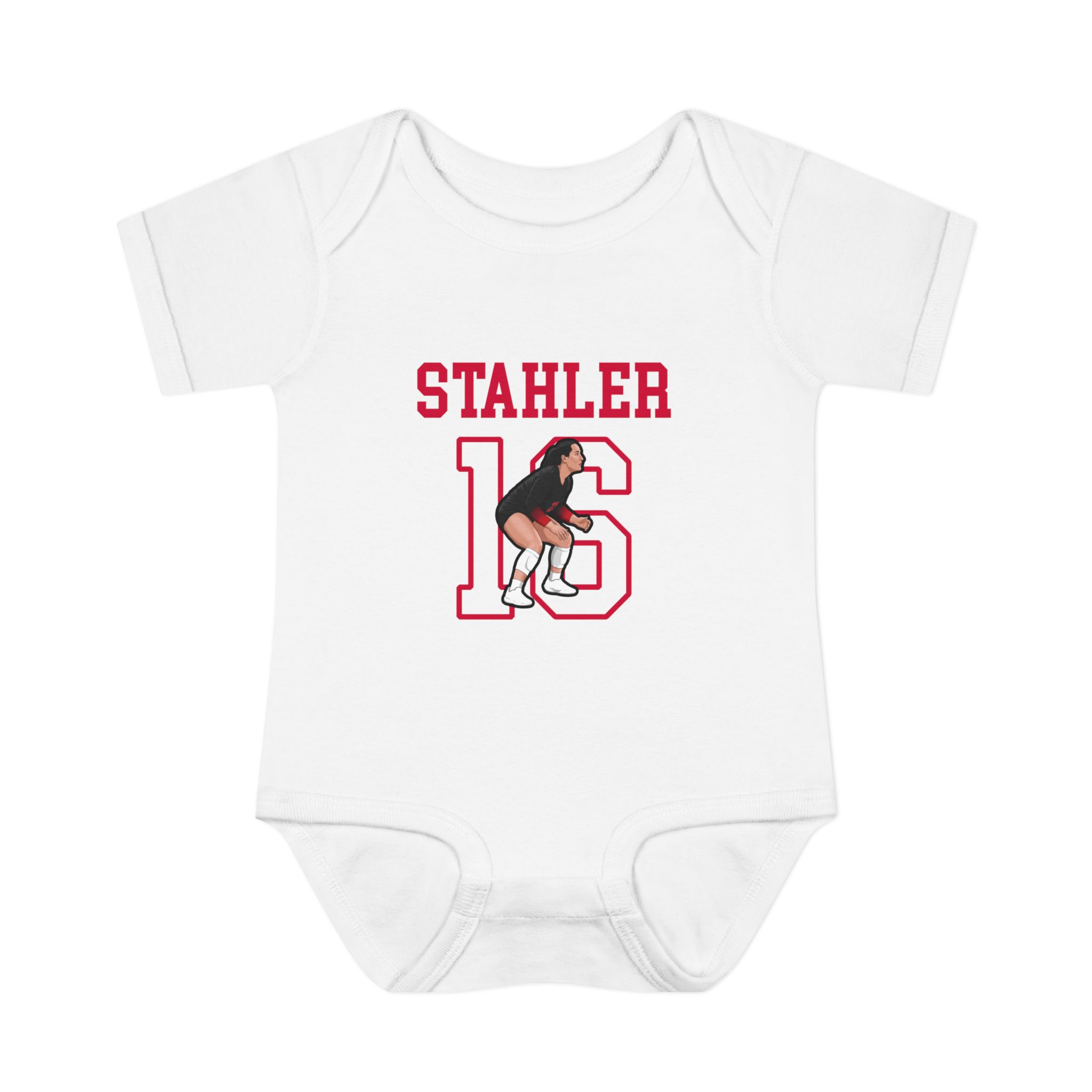Baby Onesie — character_shirsey in White