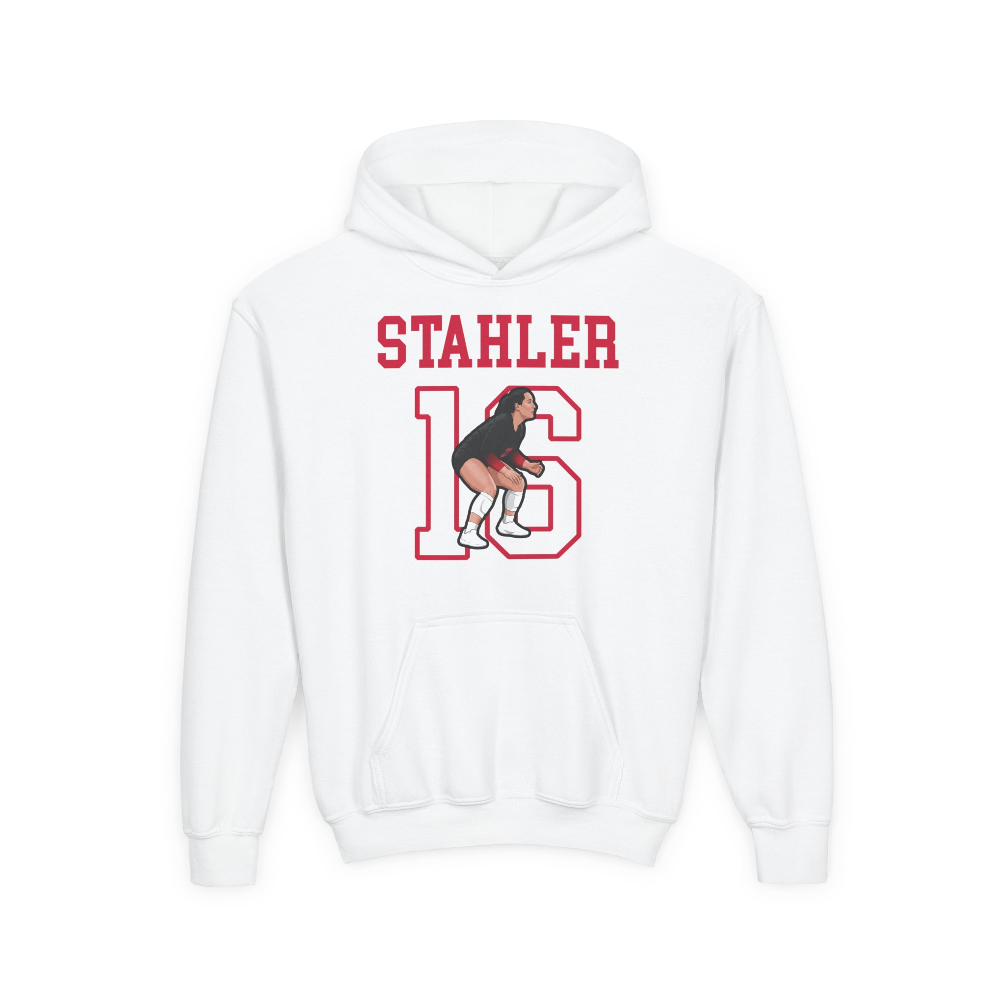 Youth Hoodie — character_shirsey in White