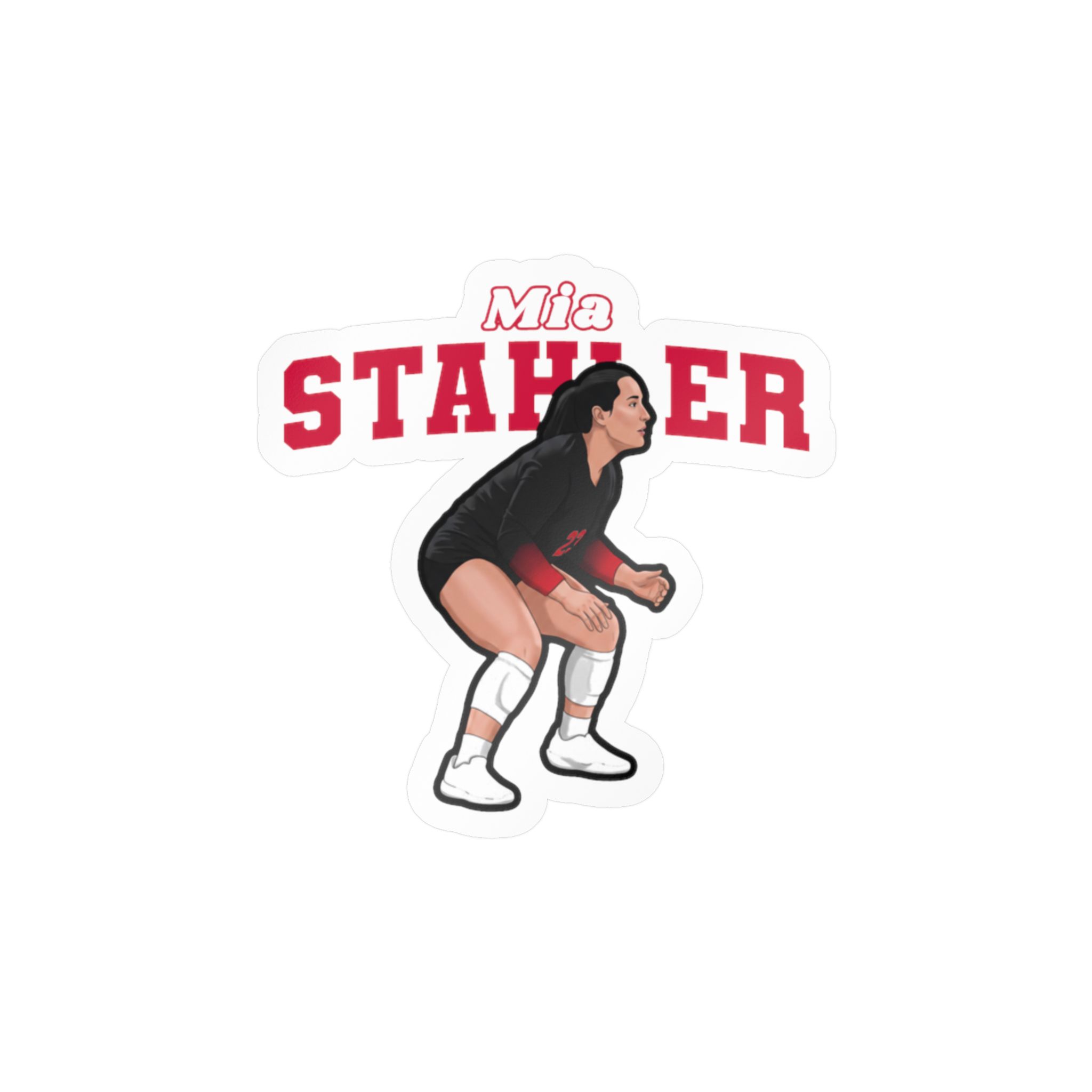 Vinyl Sticker — character_name_arch in Classic