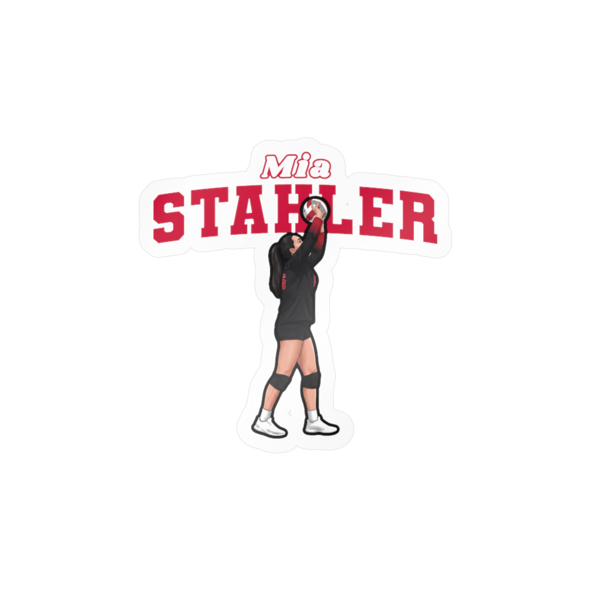 Vinyl Sticker — character_name_arch in Classic