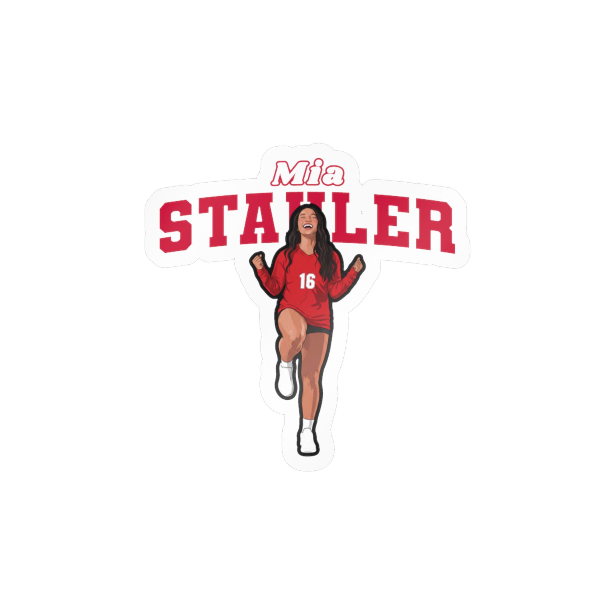 Vinyl Sticker — character_name_arch in Classic