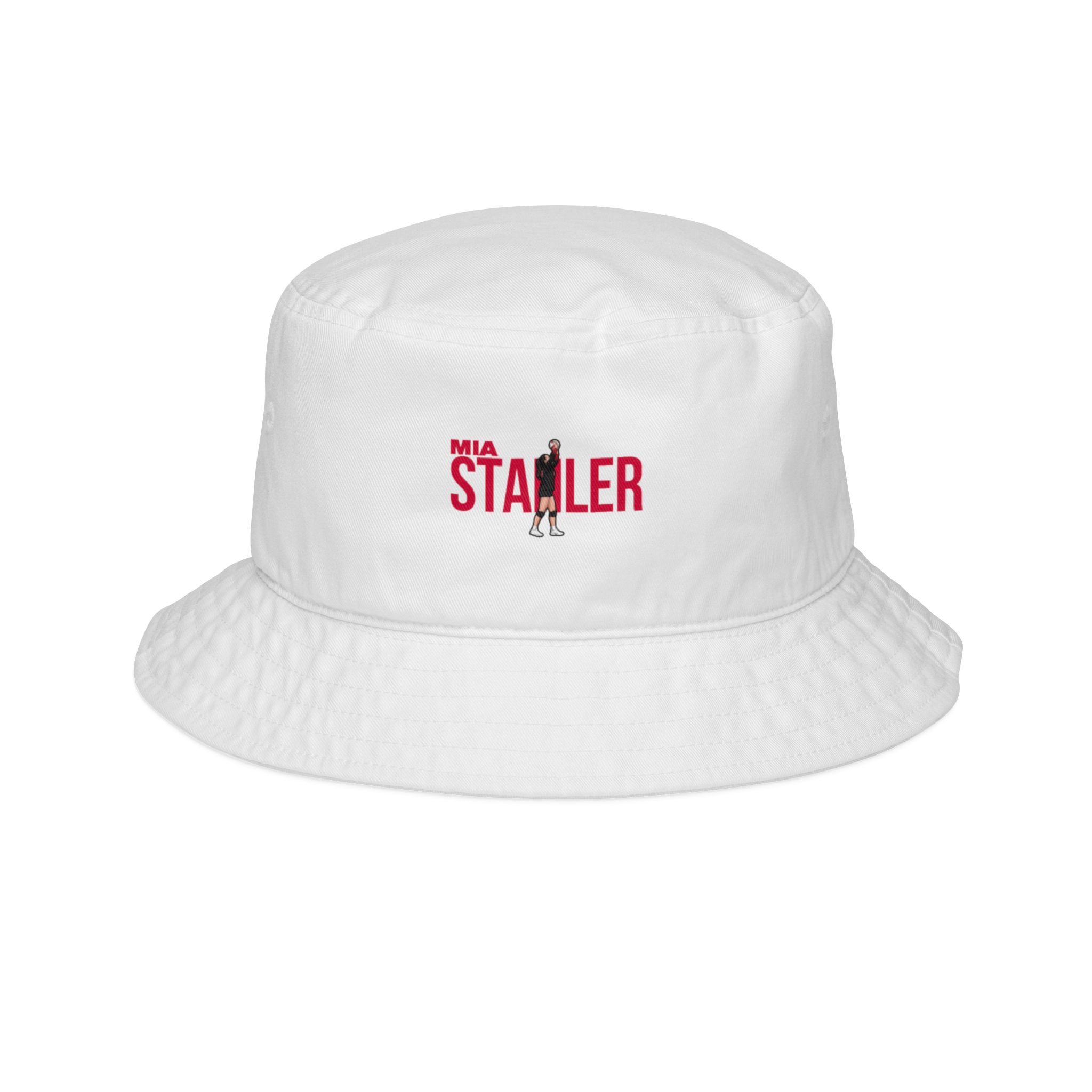 Bucket Hat — character_player_name in White