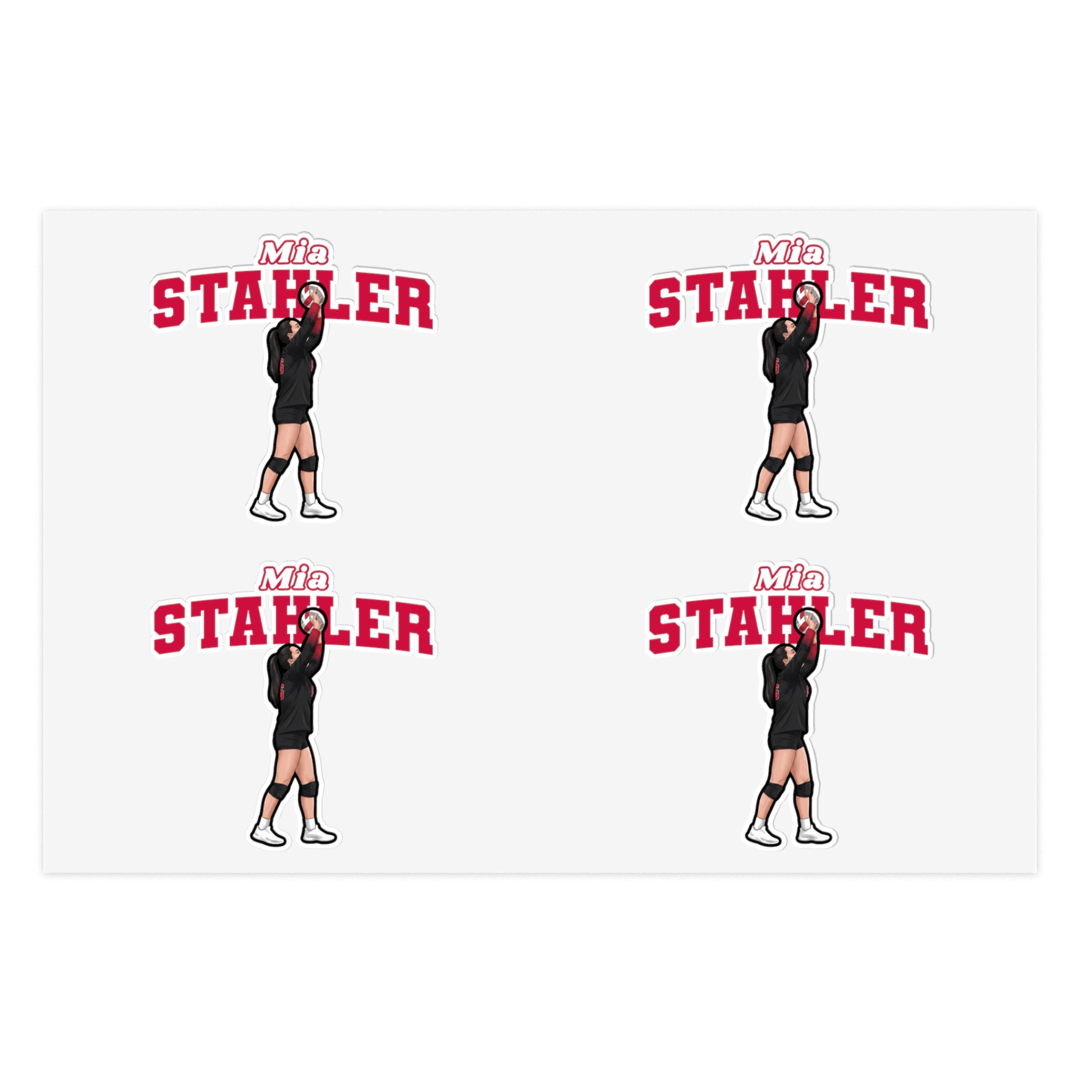 Sticker Sheet — character_name_arch in Classic