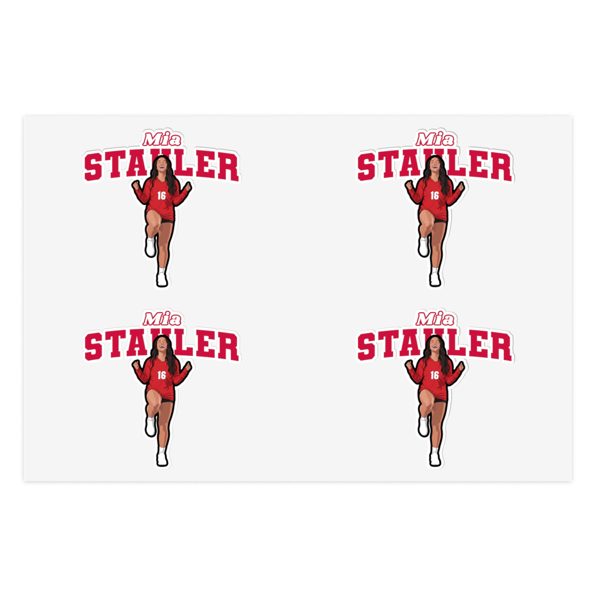 Sticker Sheet — character_name_arch in Classic
