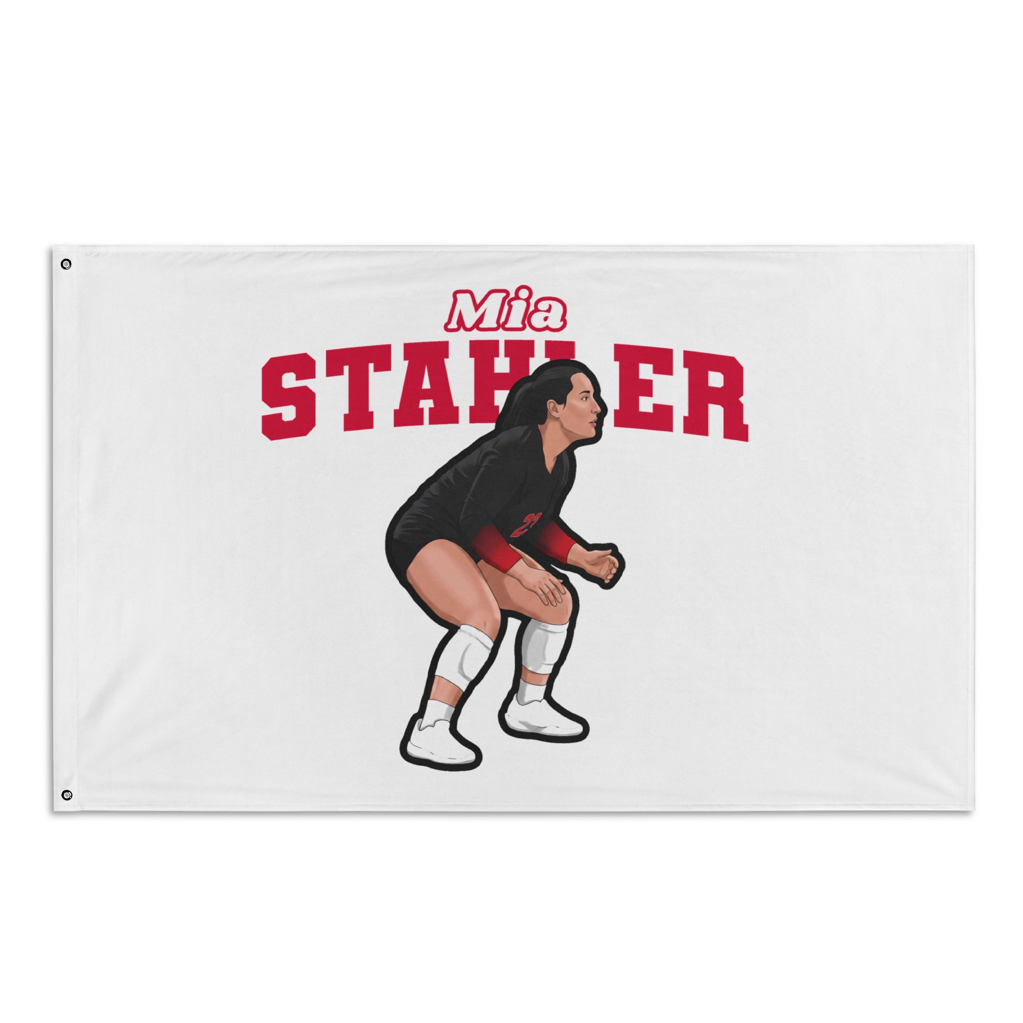 Flag (35 × 56 in) — character_name_arch in Classic