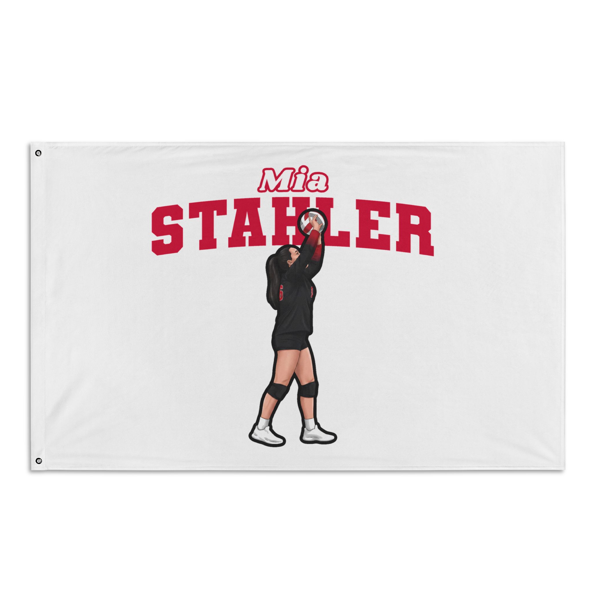 Flag (35 × 56 in) — character_name_arch in Classic